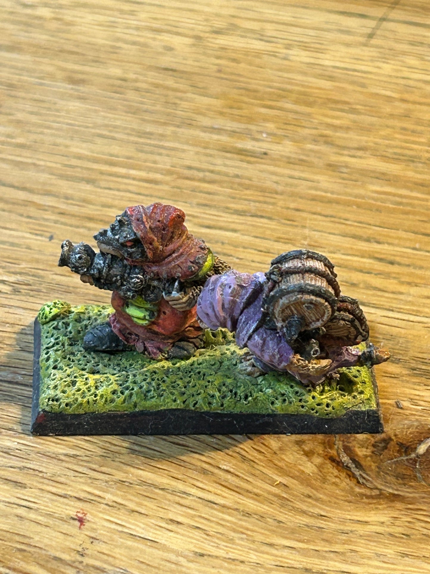 WARHAMMER Fantasy SKAVEN METAL Warp Fire Thrower old world 0601/05 war machines