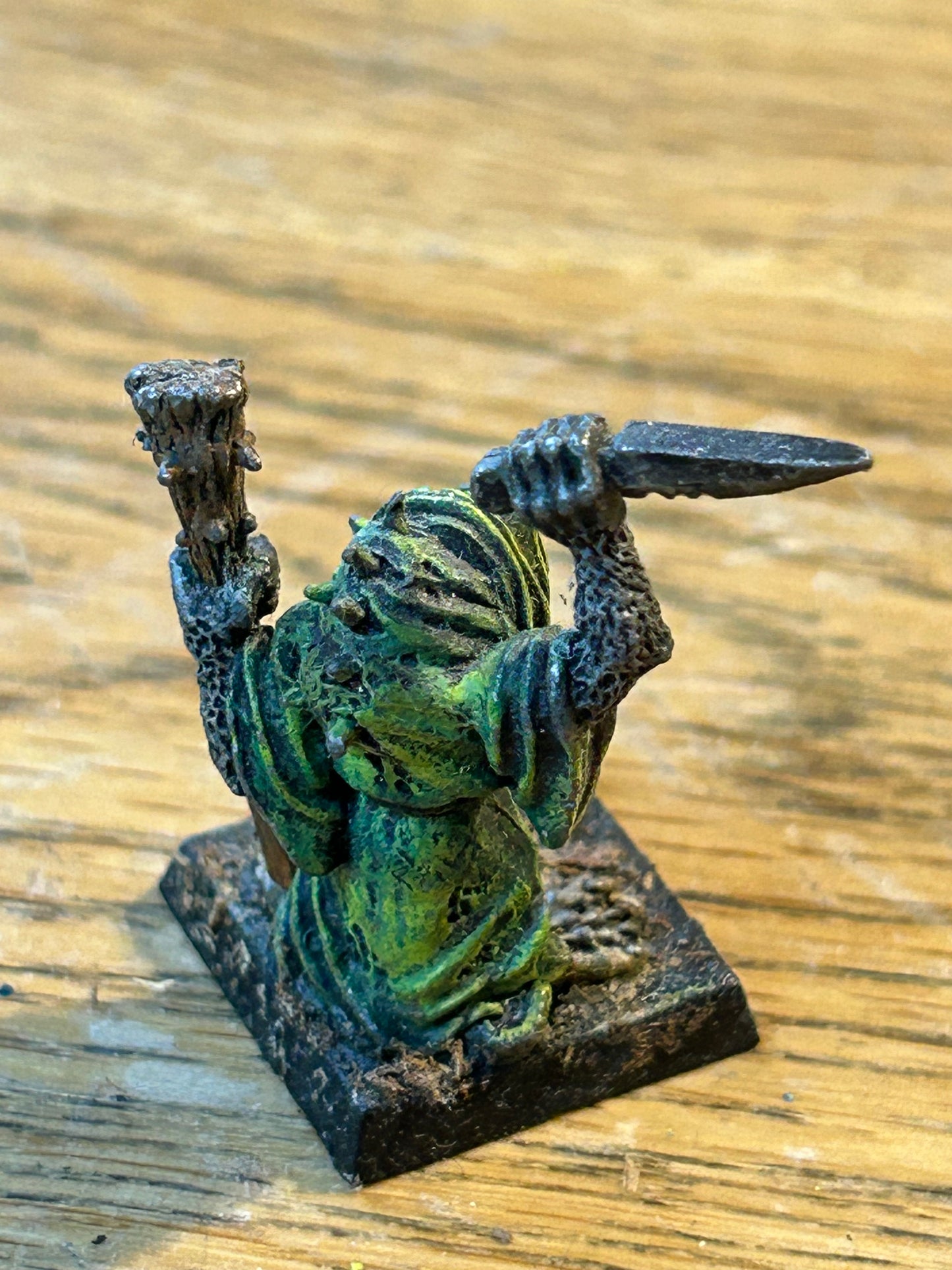 Skaven Spyne Blightmaster Plague Monk Staff Dagger Ratmen C47 warhammer fantasy old world