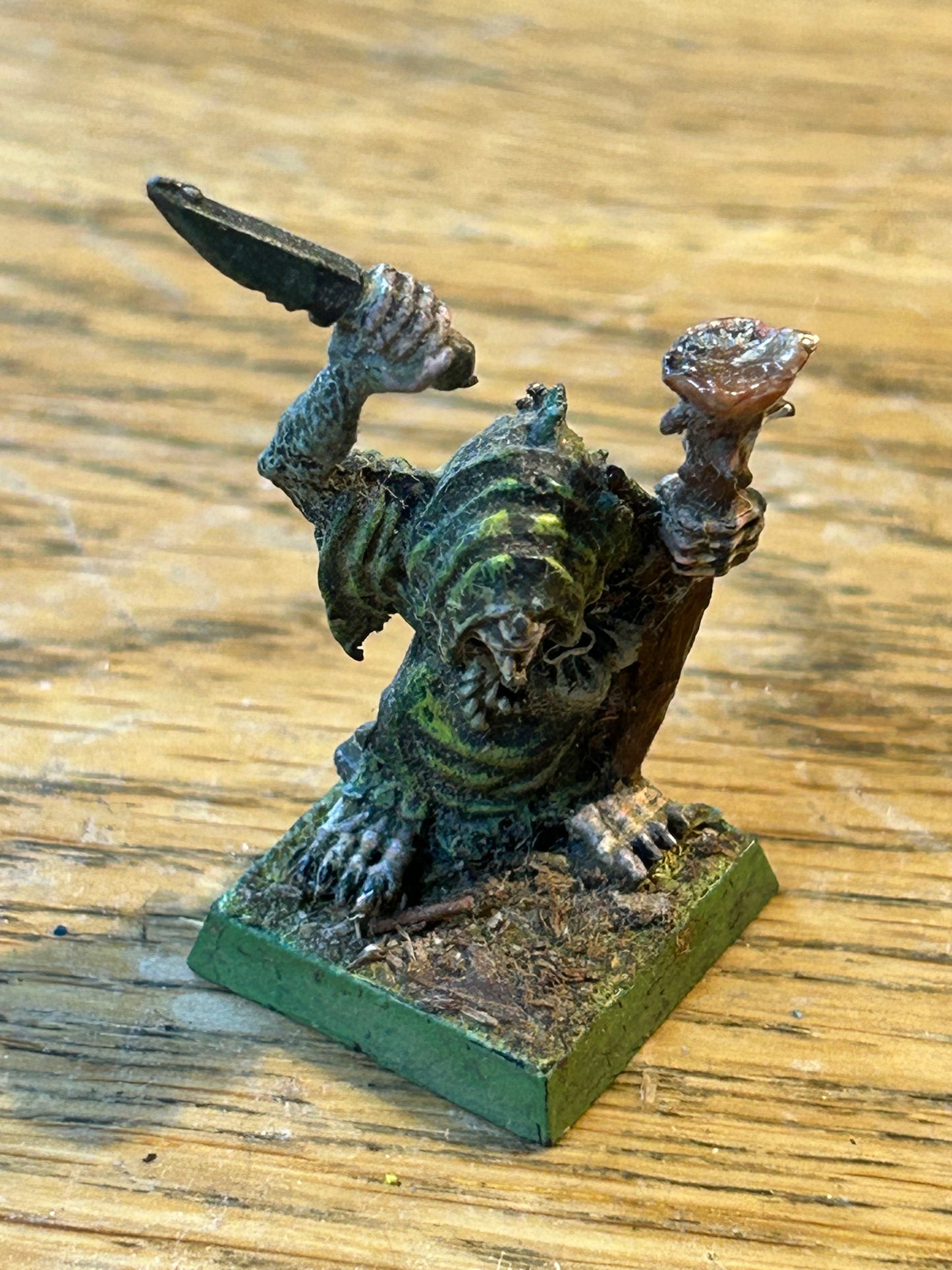 Skaven Spyne Blightmaster Plague Monk Staff Dagger Ratmen C47 warhammer fantasy old world