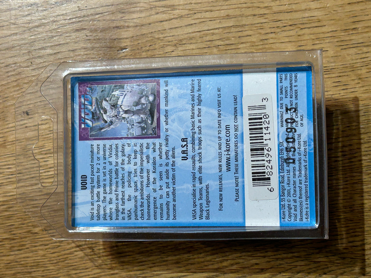 HERO AND LEANDER VIPER TEAM
 V.A.S.A Void in sealed blister