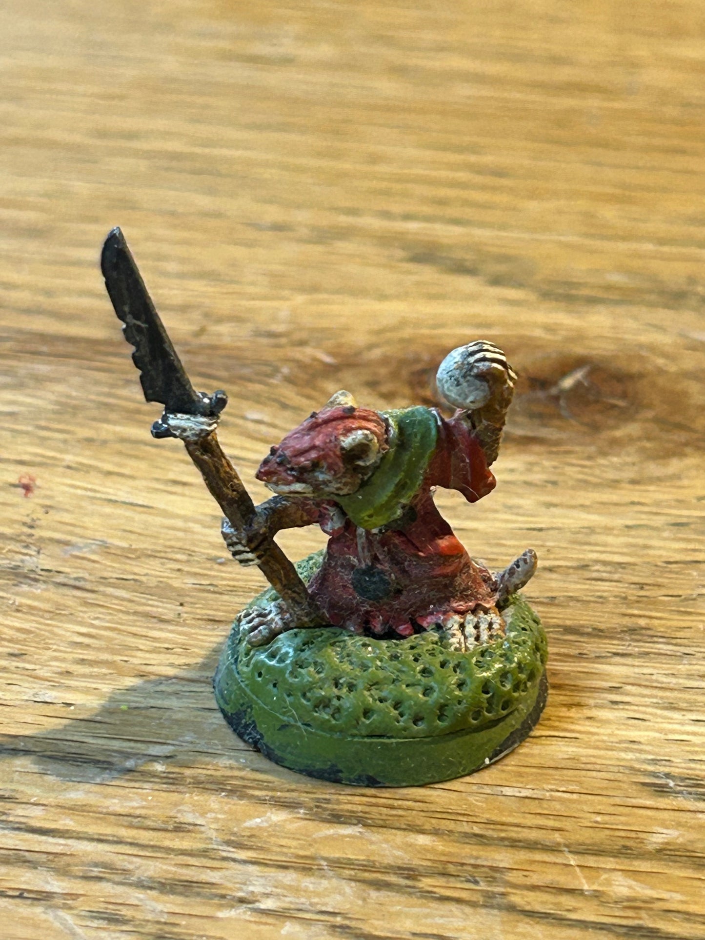Skaven Clan Skyre with Poisoned Wind Globe and halberd Metal Warhammer Fantasy GW