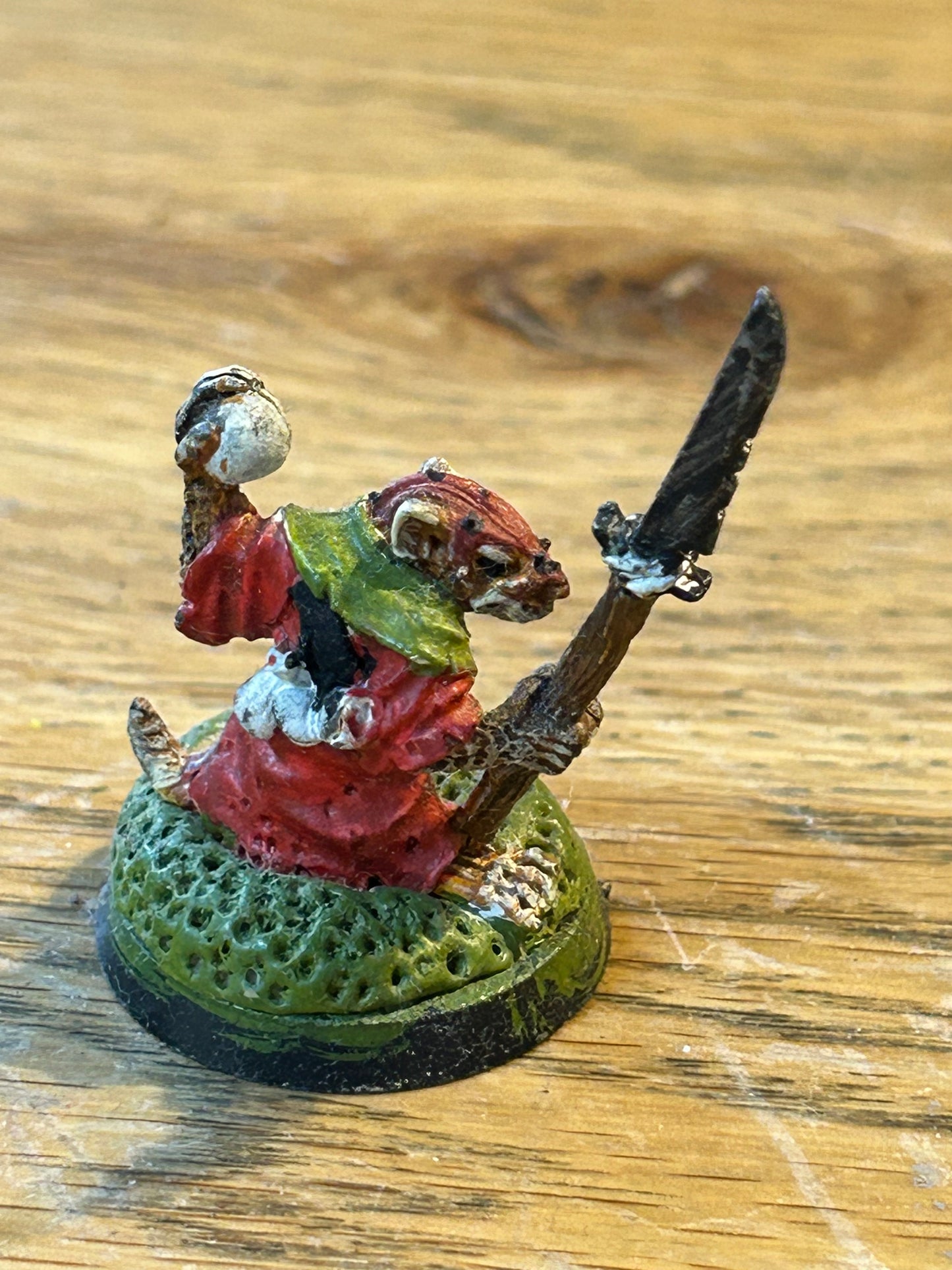 Skaven Clan Skyre with Poisoned Wind Globe and halberd Metal Warhammer Fantasy GW