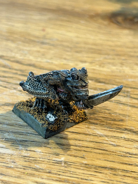Warhammer fantasy c47 skaven ashish the black night runner metal Oldhammer