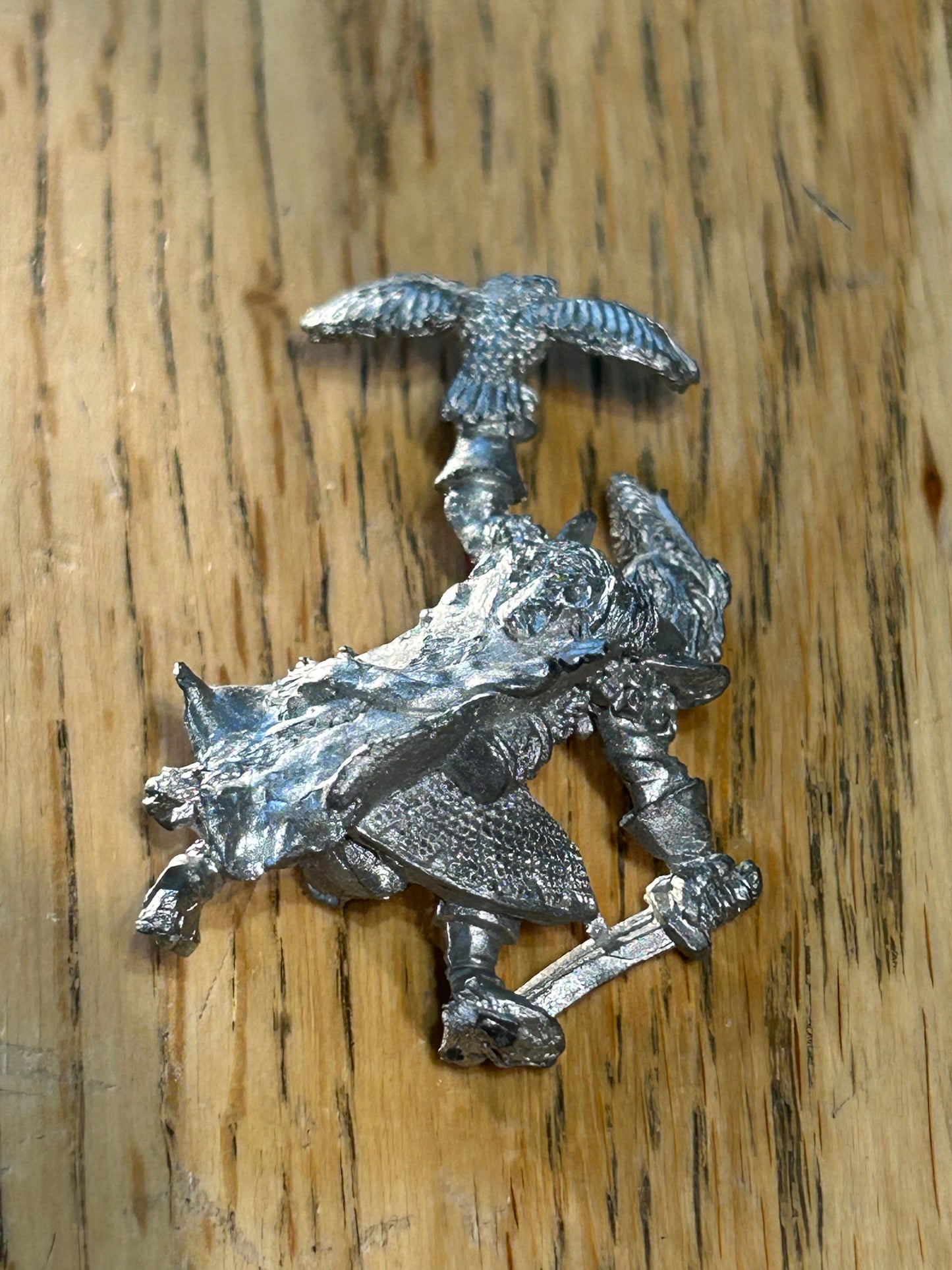 Citadel Warhammer 80s Reg Renown RR4 Mengil Manhide Dark Elf Command champion