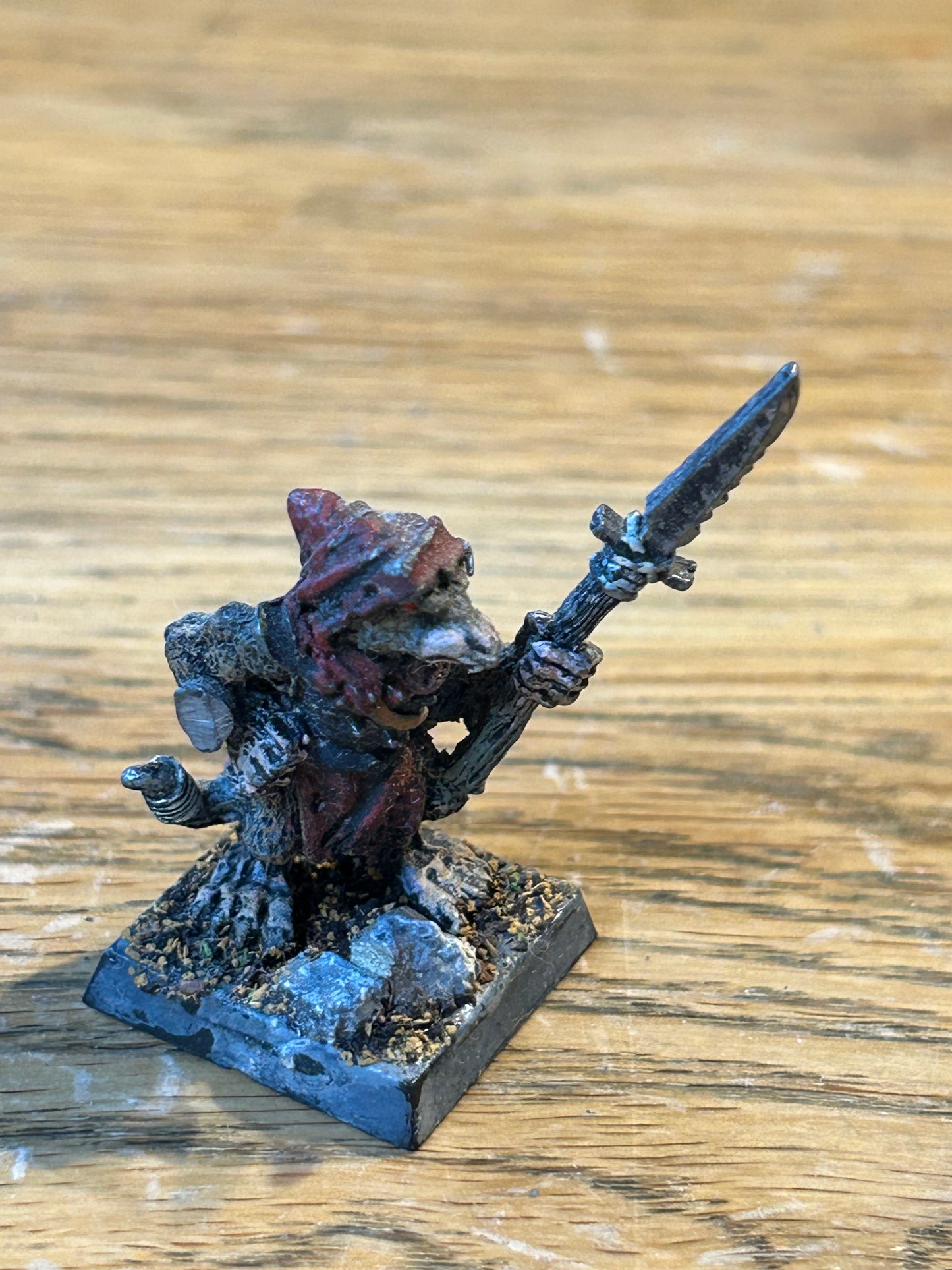 Citadel C47 Chaos Ratmen Skaven Lair Warden Warhammer fantasy