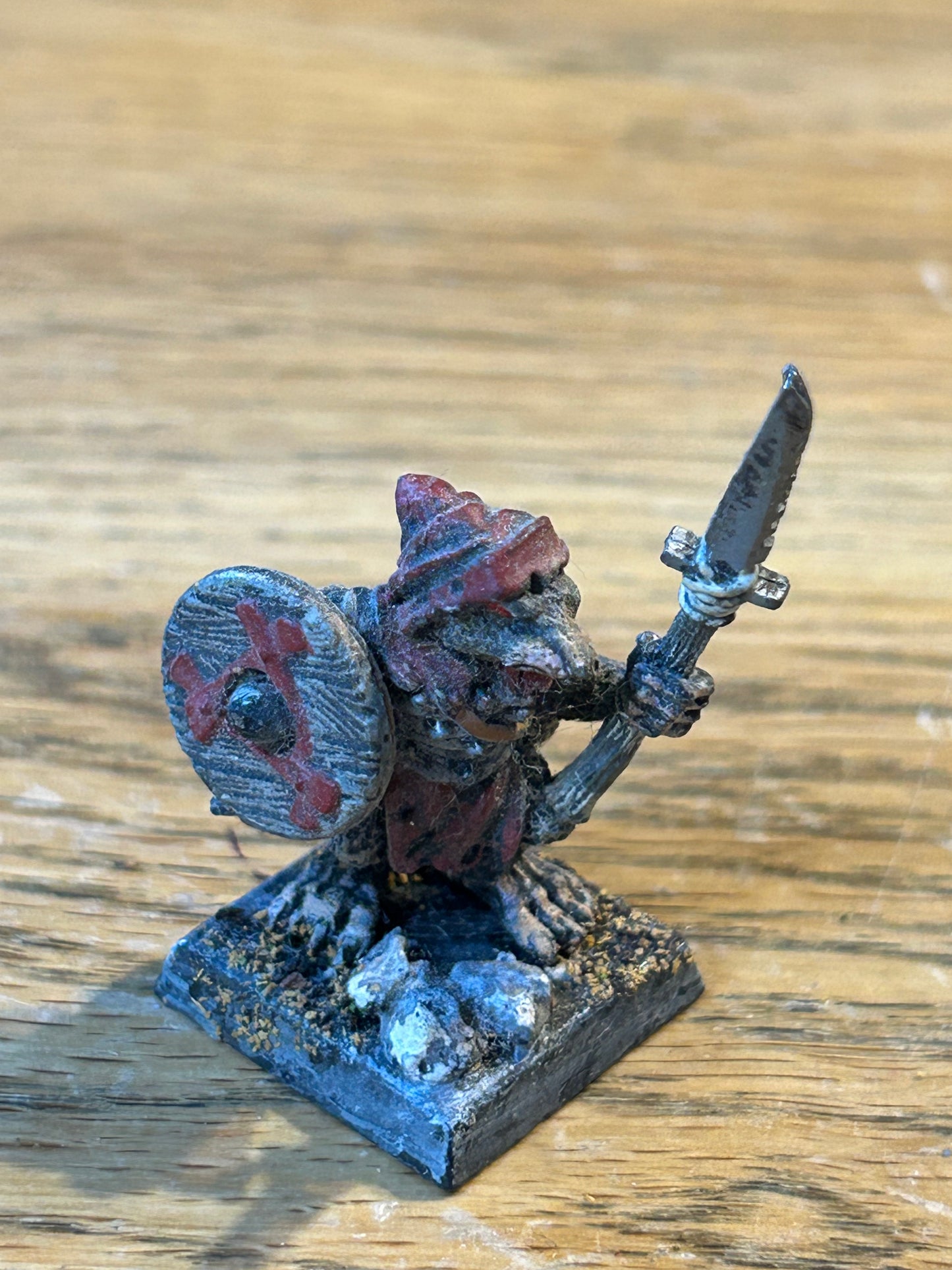 Citadel C47 Chaos Ratmen Skaven Lair Warden Warhammer fantasy