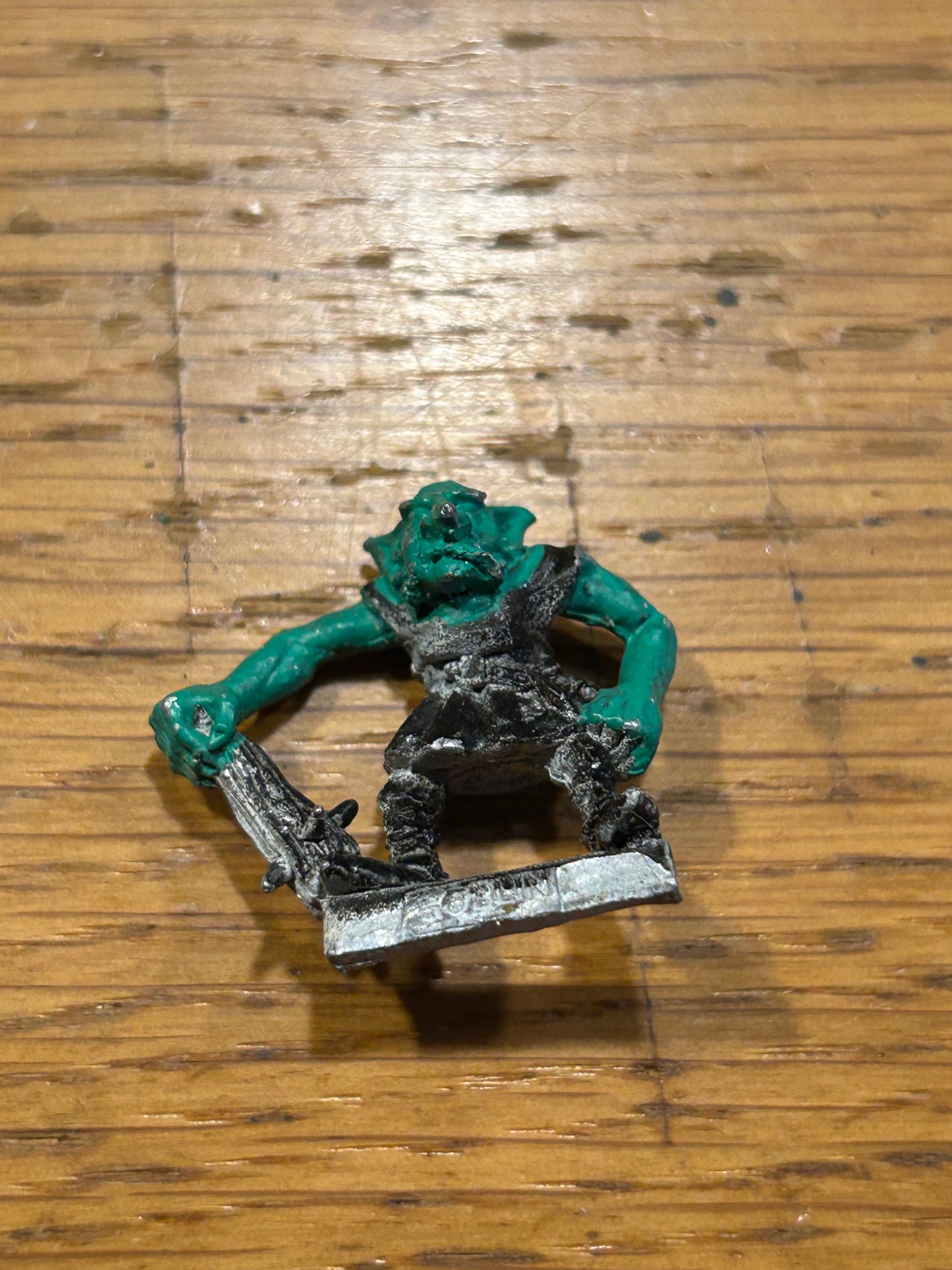 C12 Goblin Logg Clubhand Metal Citadel Oldhammer