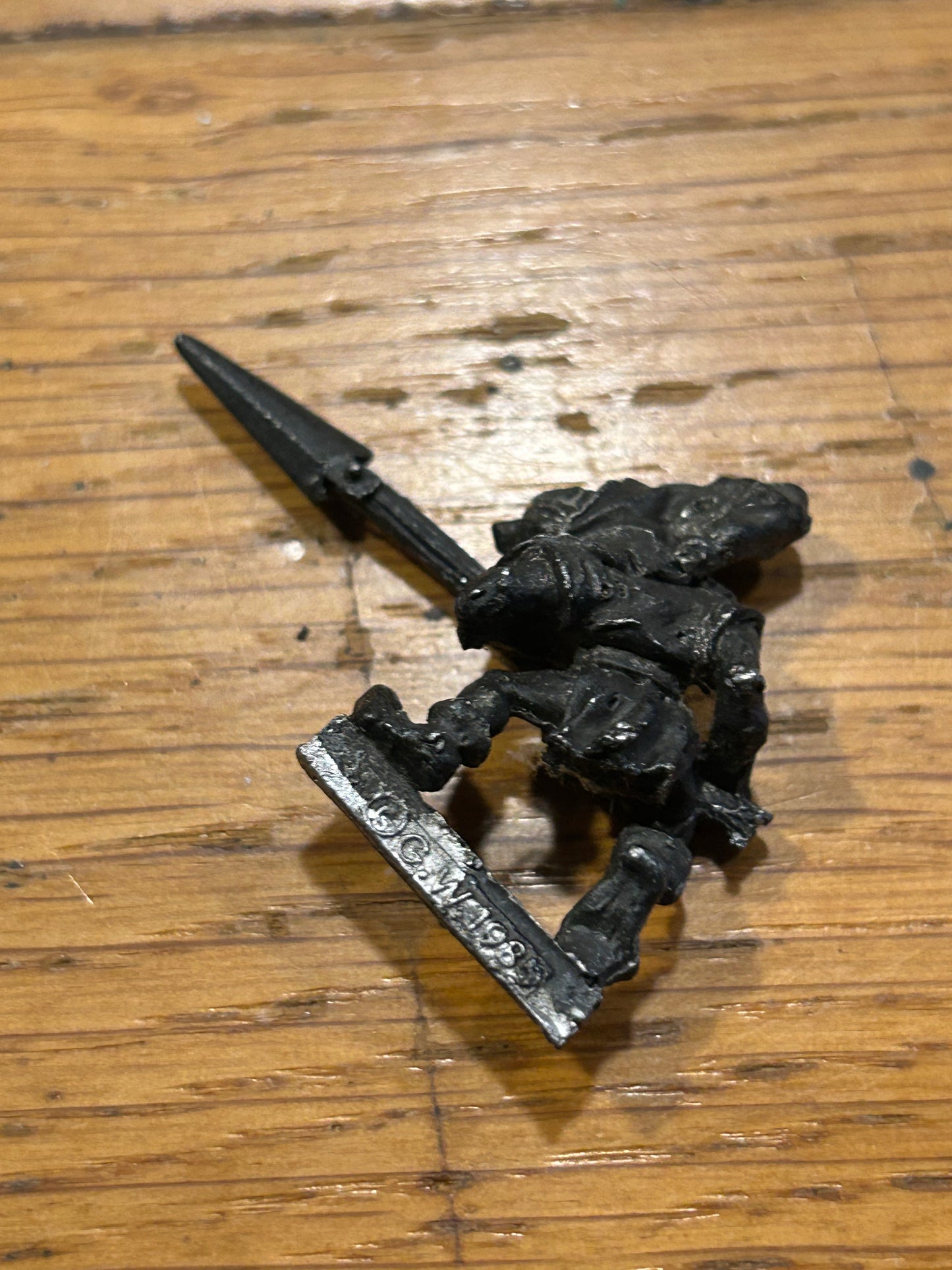 C12 Goblin with Spear "Zogrod" Metal Citadel Oldhammer