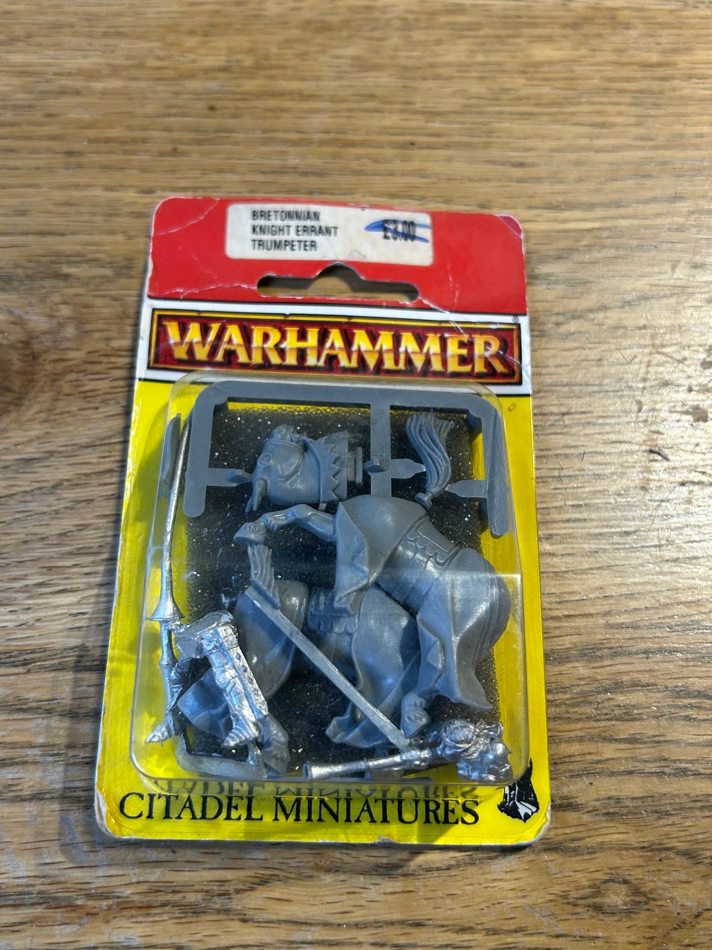 Warhammer Bretonnian Knight Errant musician Blister BNIB