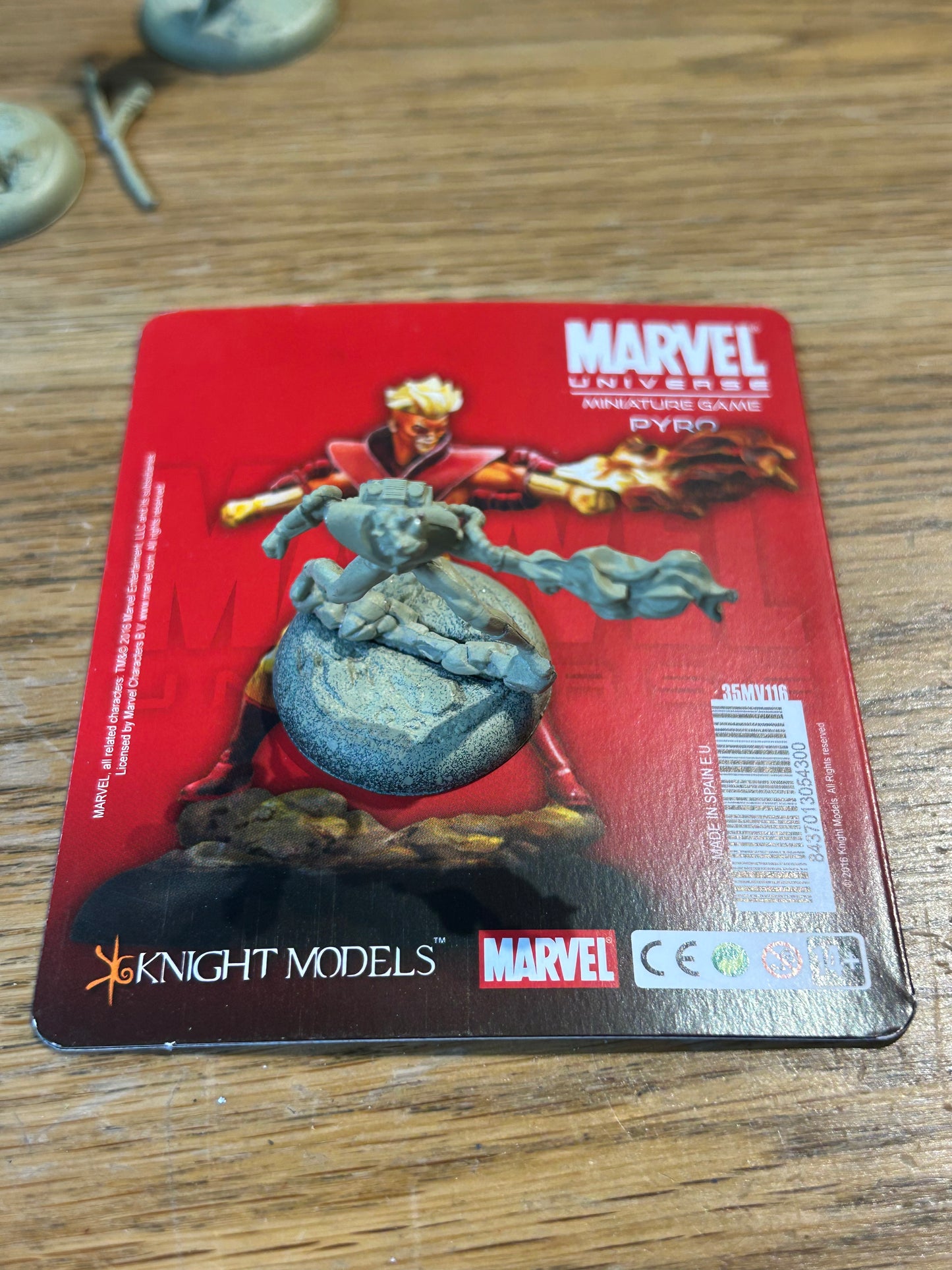 Knight Models Marvel Universe Miniatures Game pyro