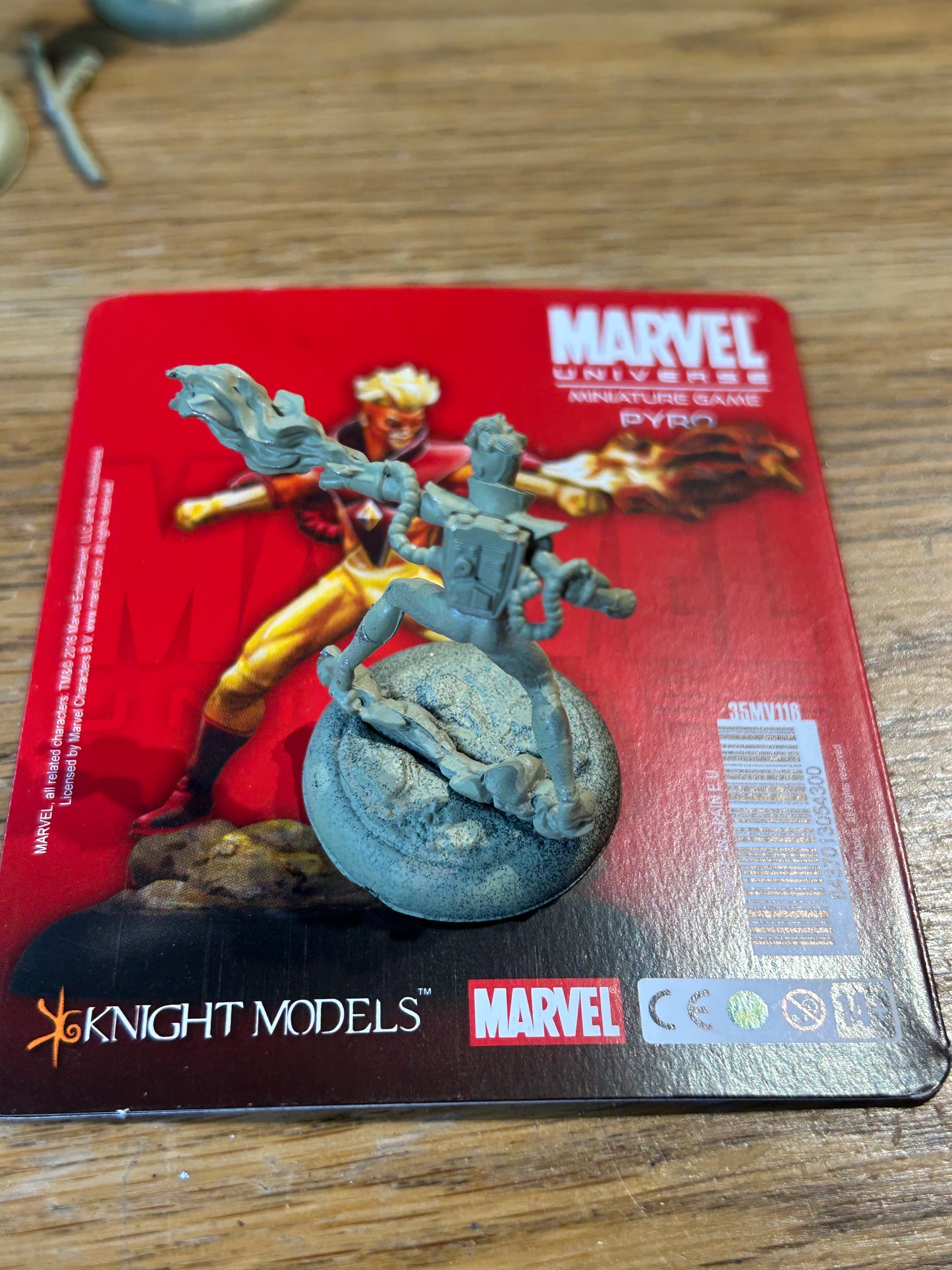 Knight Models Marvel Universe Miniatures Game pyro