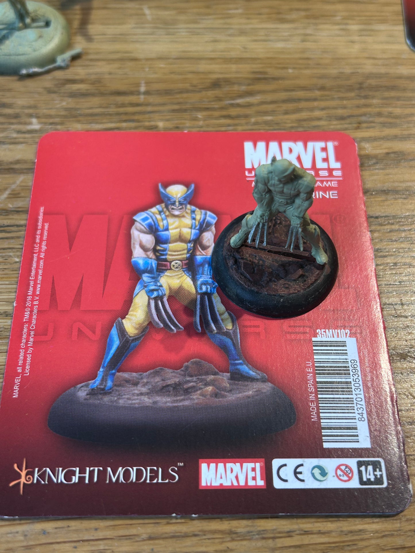 Knight Models Marvel Universe Miniatures Game wolverine