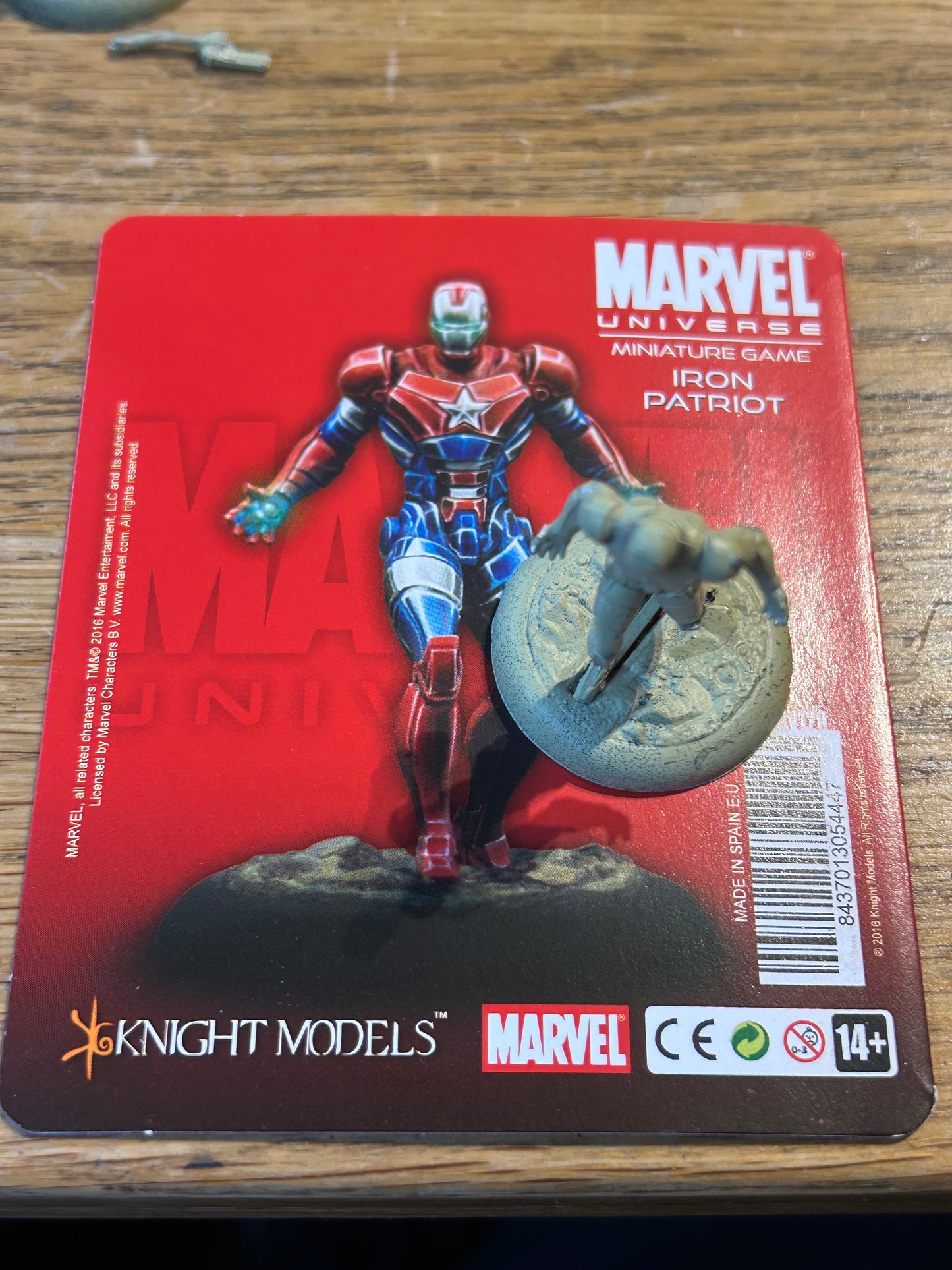 Knight Models Marvel Universe Miniatures Game iron patriot