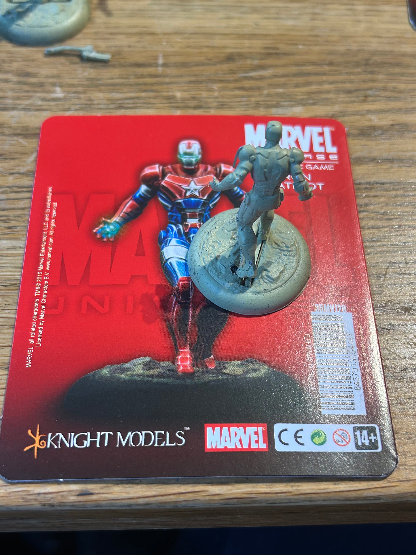 Knight Models Marvel Universe Miniatures Game iron patriot