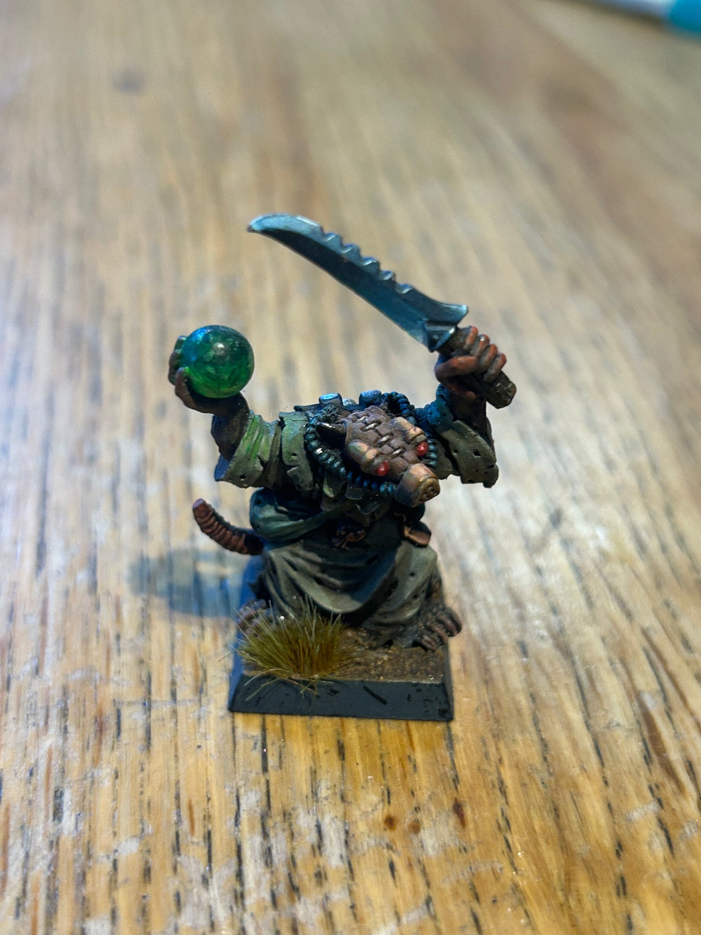 Warhammer fantasy skaven poison wind globadier metal (no backpack)