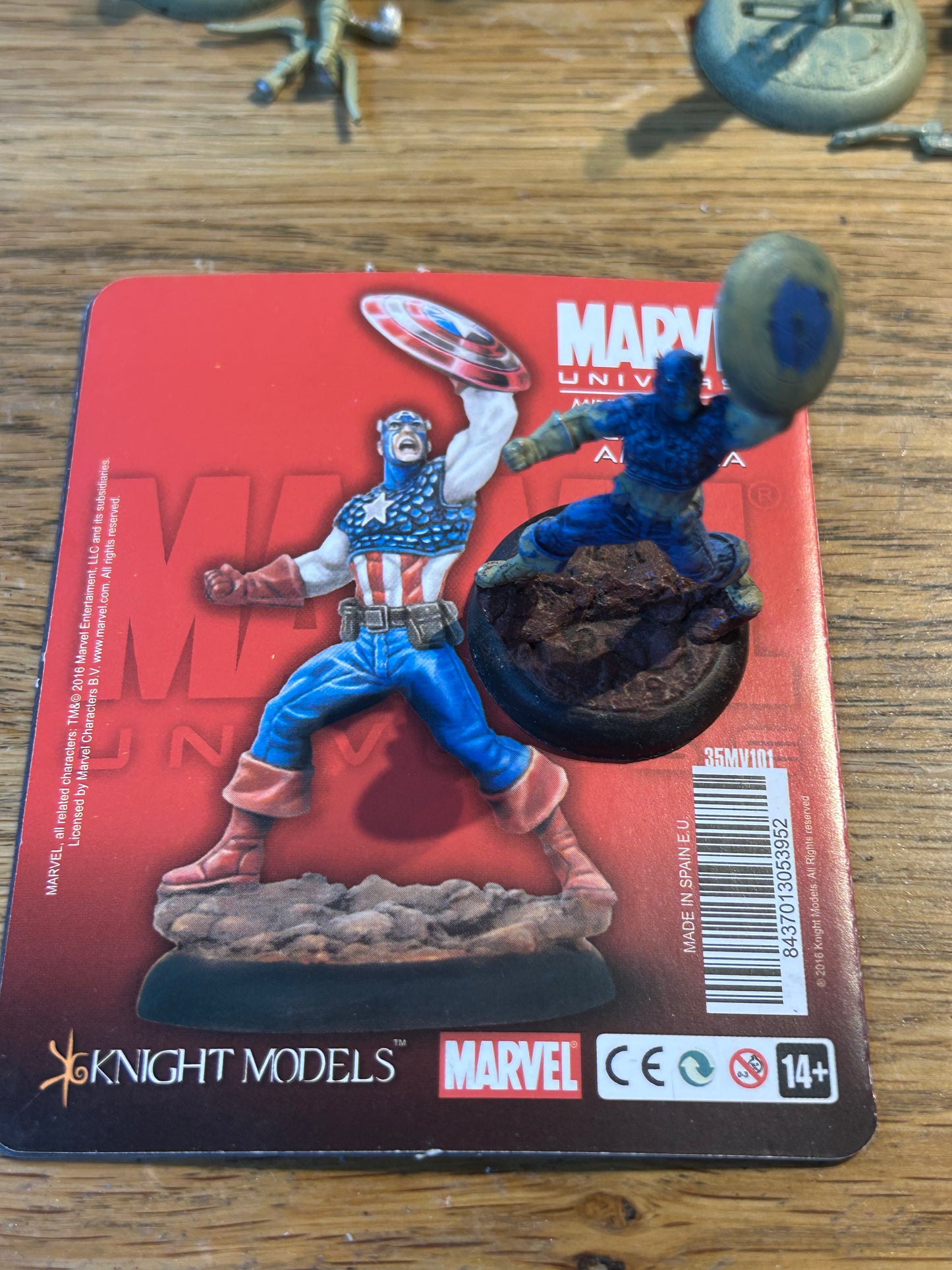 Knight Models Marvel Universe Miniatures Game Captain America