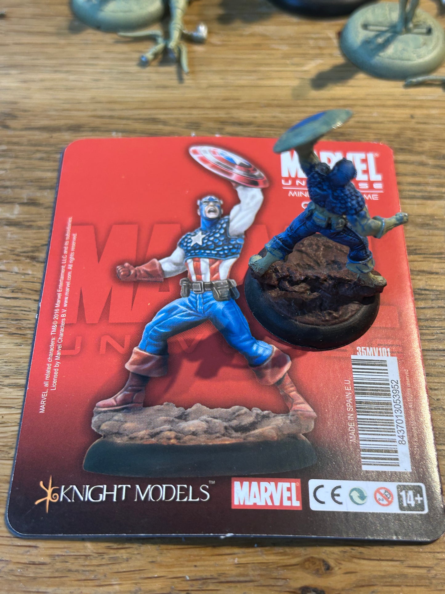 Knight Models Marvel Universe Miniatures Game Captain America