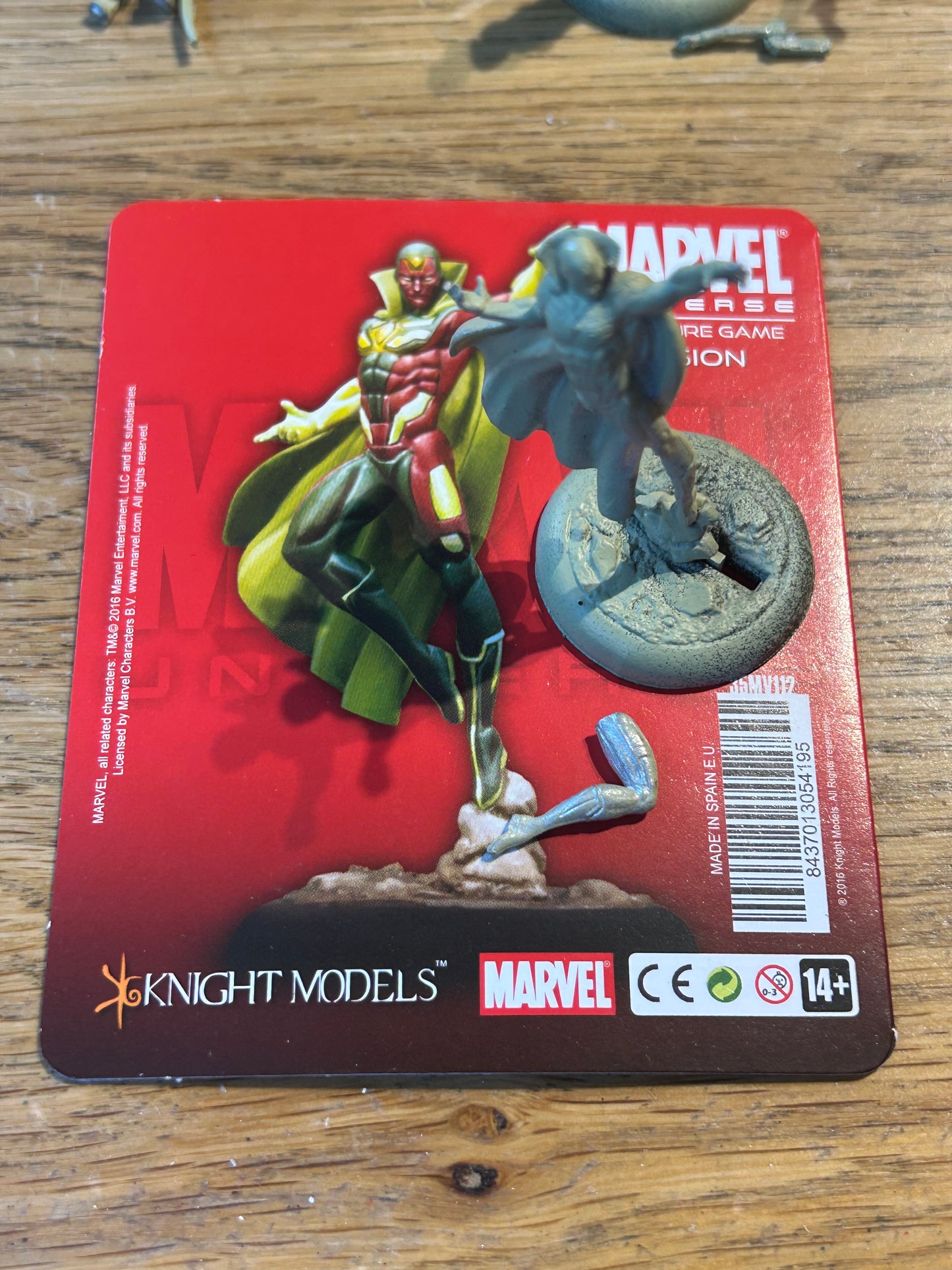 Knight Models Marvel Universe Miniatures Game vision