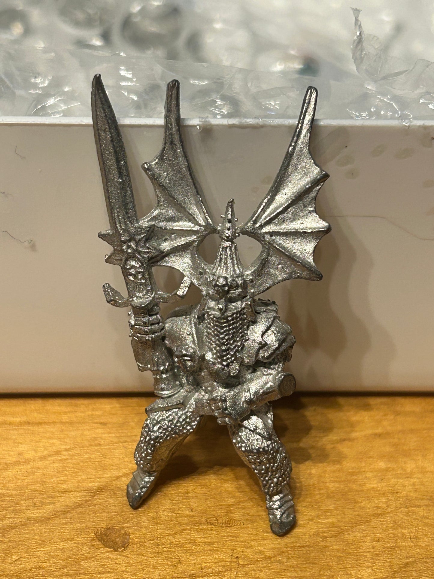 Warhammer Fantasy Undead Mounted Wight Lord Metal (missing shield)