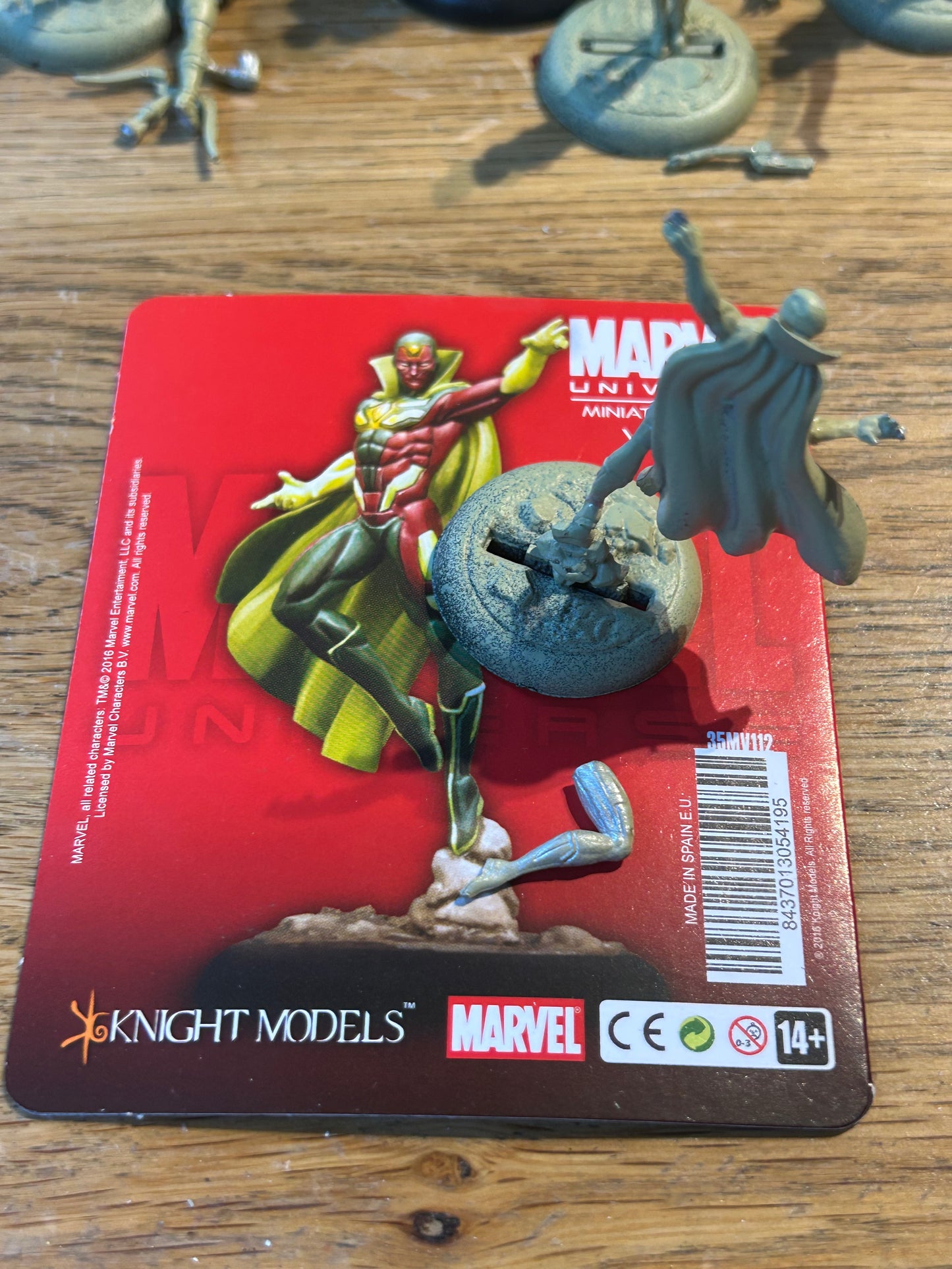 Knight Models Marvel Universe Miniatures Game vision