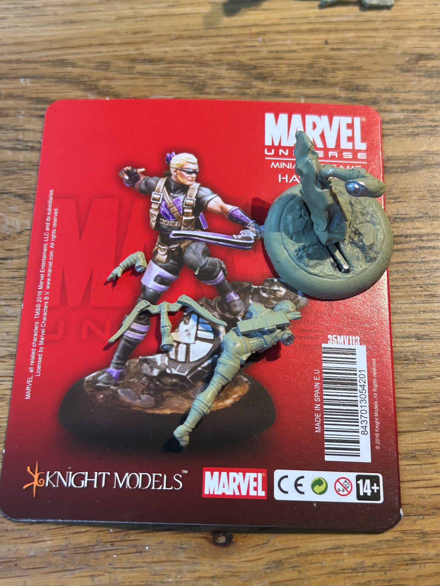 Knight Models Marvel Universe Miniatures Game Hawkeye