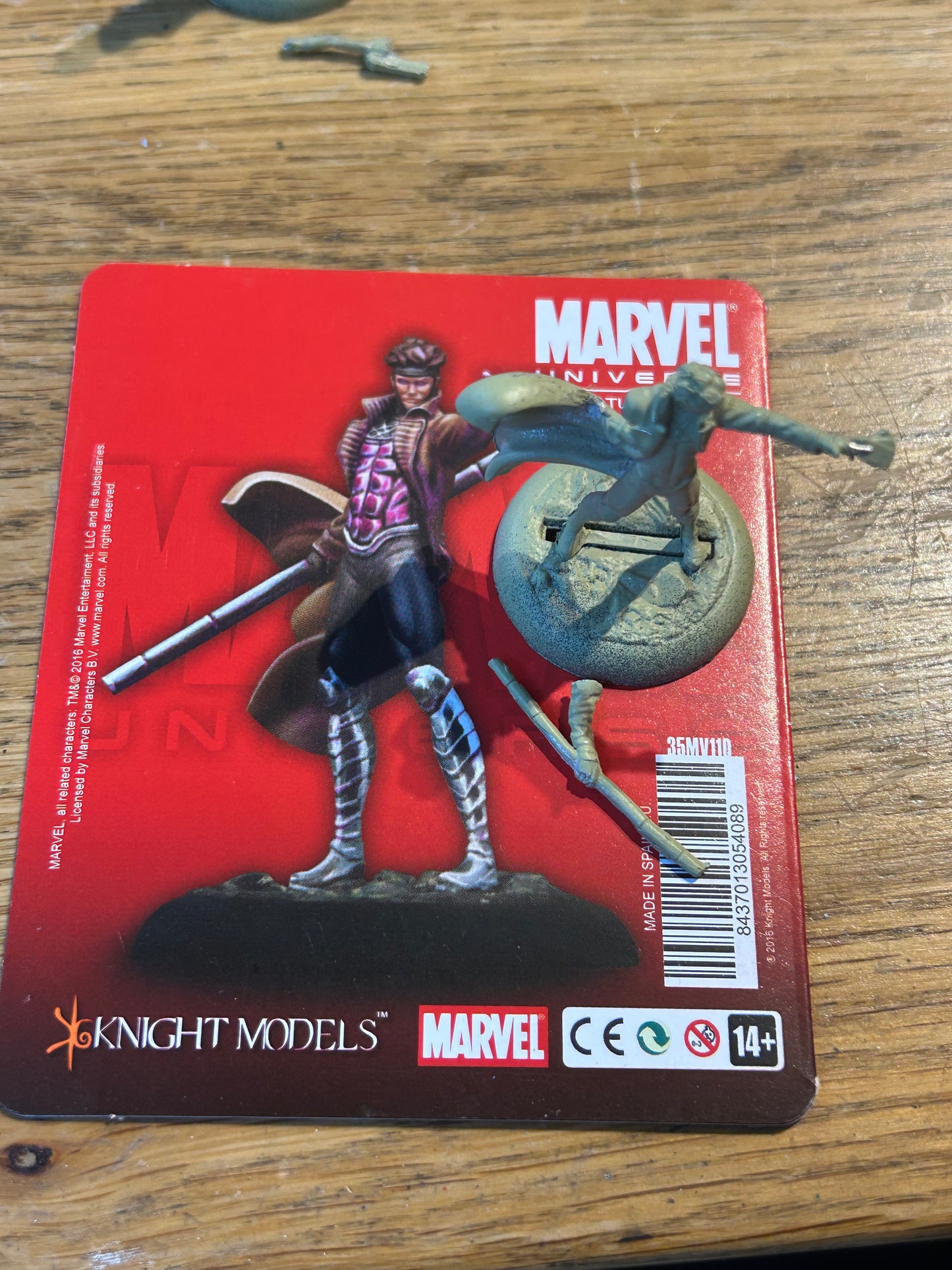 Knight Models Marvel Universe Miniatures Game gambit