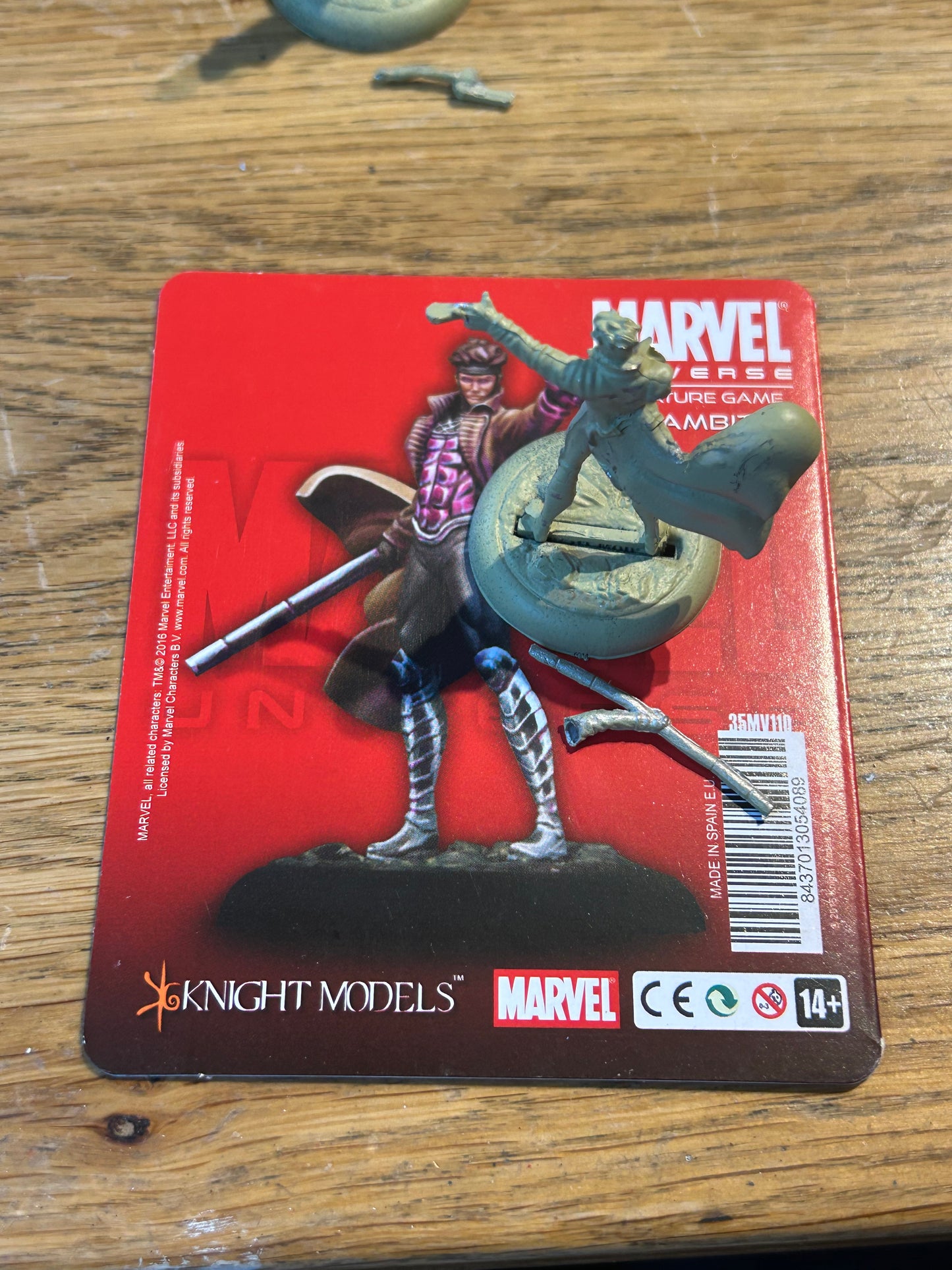 Knight Models Marvel Universe Miniatures Game gambit