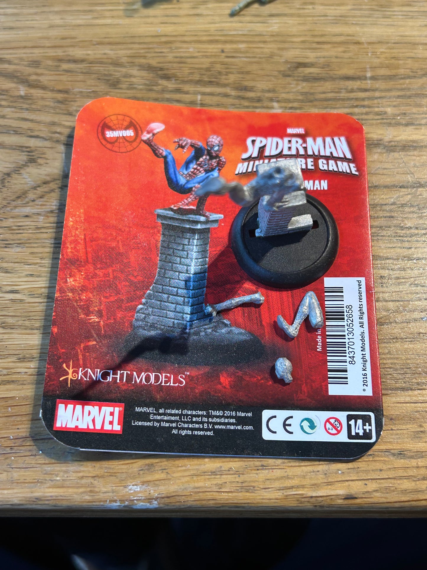 Knight Models Marvel Universe Miniatures Game spider-man