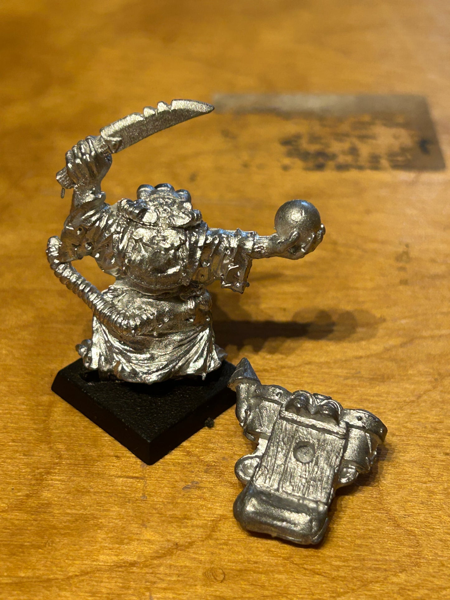 Warhammer fantasy skaven poison wind globadier metal