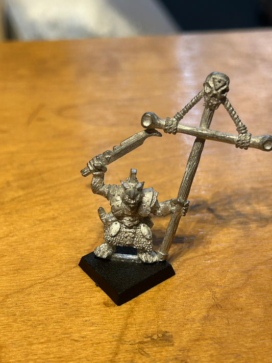 Warhammer fantasy old world SKAVEN STORMVERMIN COMMAND STANDARD BEARER