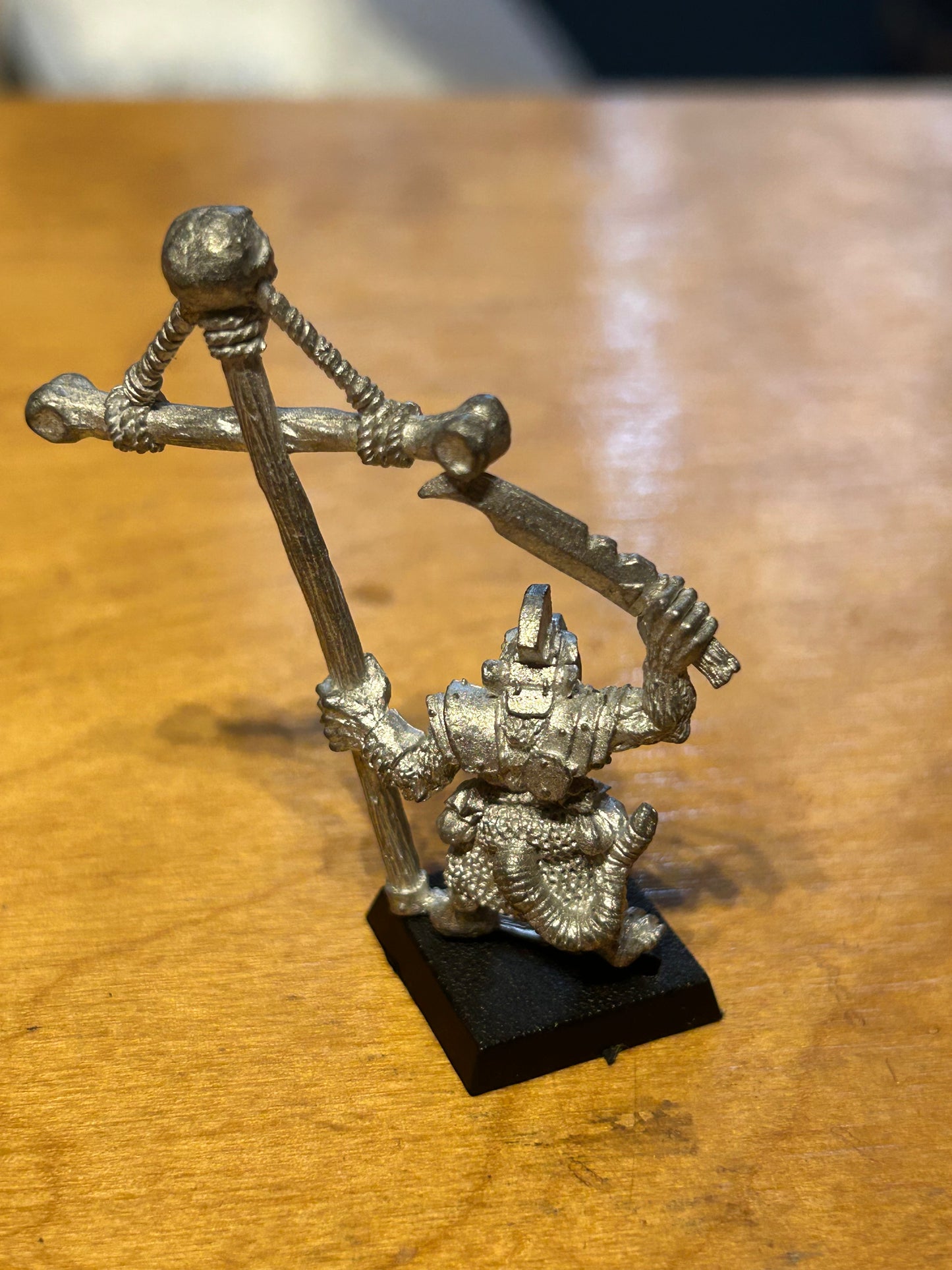 Warhammer fantasy old world SKAVEN STORMVERMIN COMMAND STANDARD BEARER