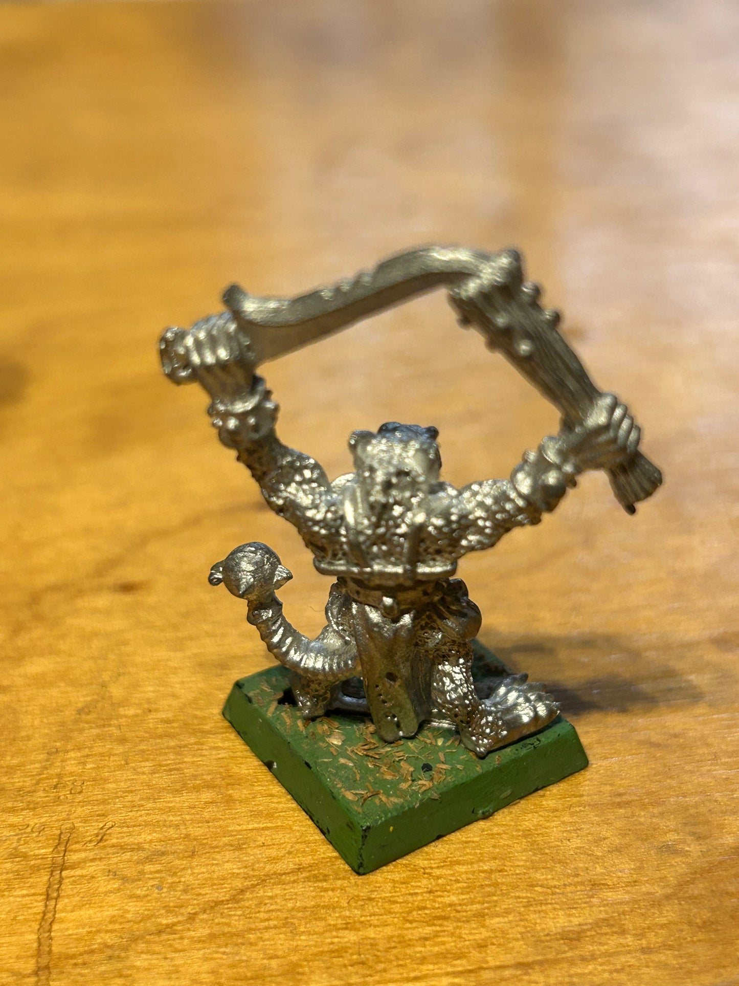 Games Workshop Warhammer fantasy Skaven C47 Warpeye Commander Champion Metal