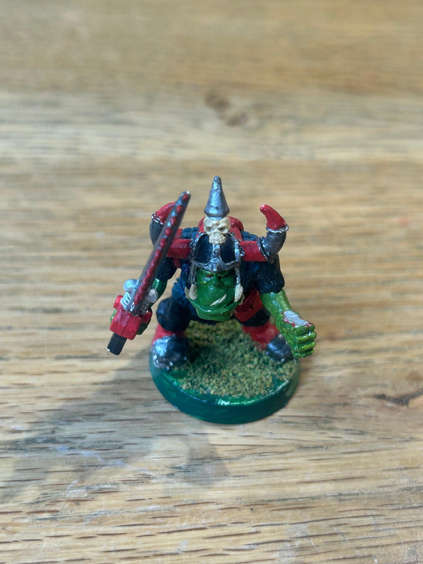 Warhammer 40k - Orks, Classic Rogue Trader - Goff Orc Skarboy, Skar Boy