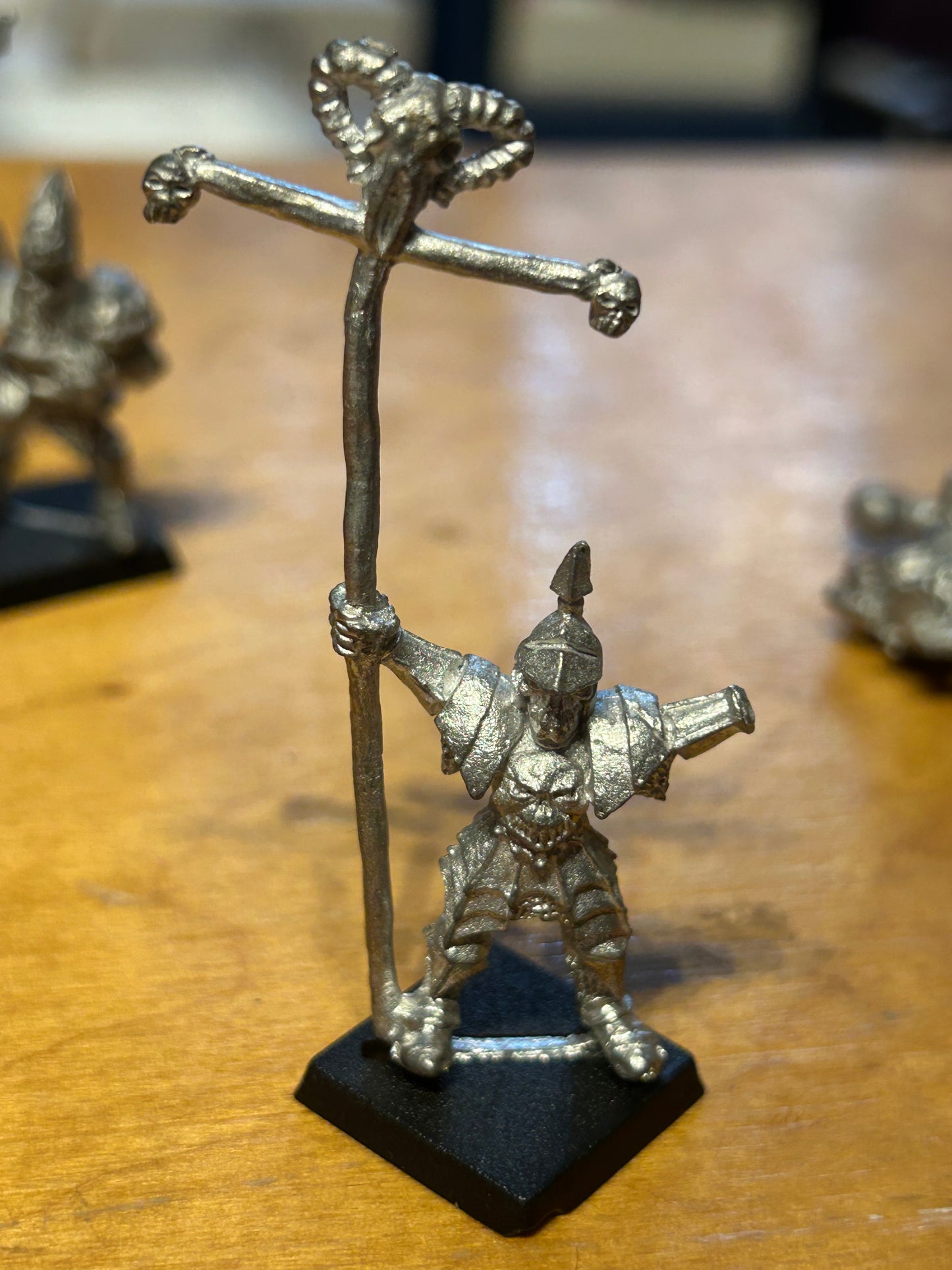 Warhammer Fantasy Old World Undead Vampire counts skeleton standard bearer