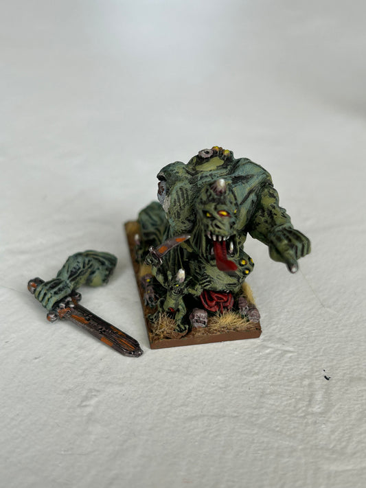 GW Warmaster Chaos - Greater Daemon of nurgle  (metal) (687) massbattles 10mm