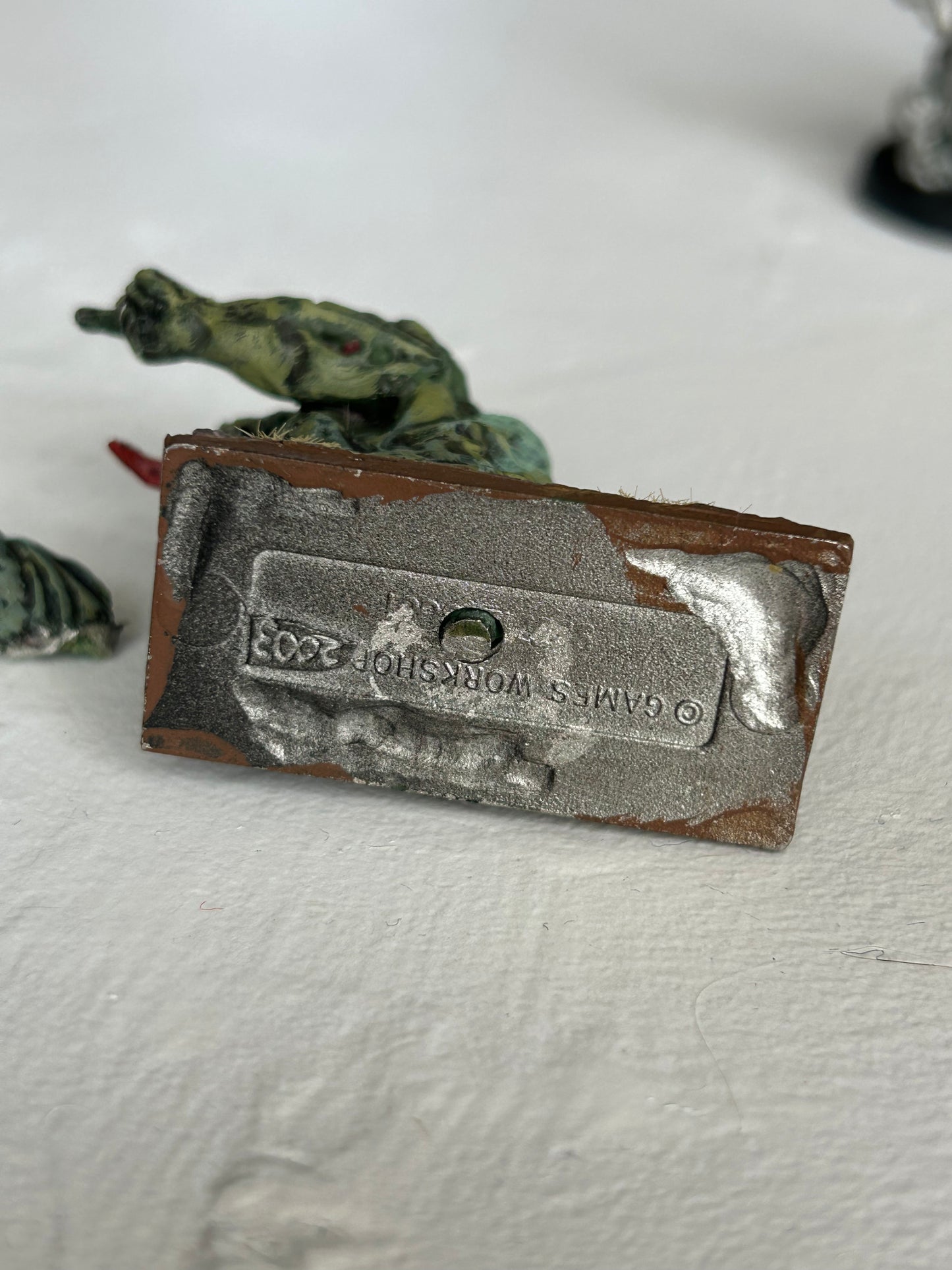 GW Warmaster Chaos - Greater Daemon of nurgle  (metal) (687) massbattles 10mm