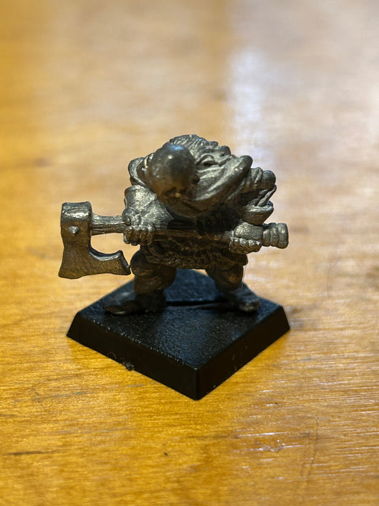 Stilgow Vileaxe UND2 Armoured Skeleton Undead Citadel Warhammer Metal Miniature