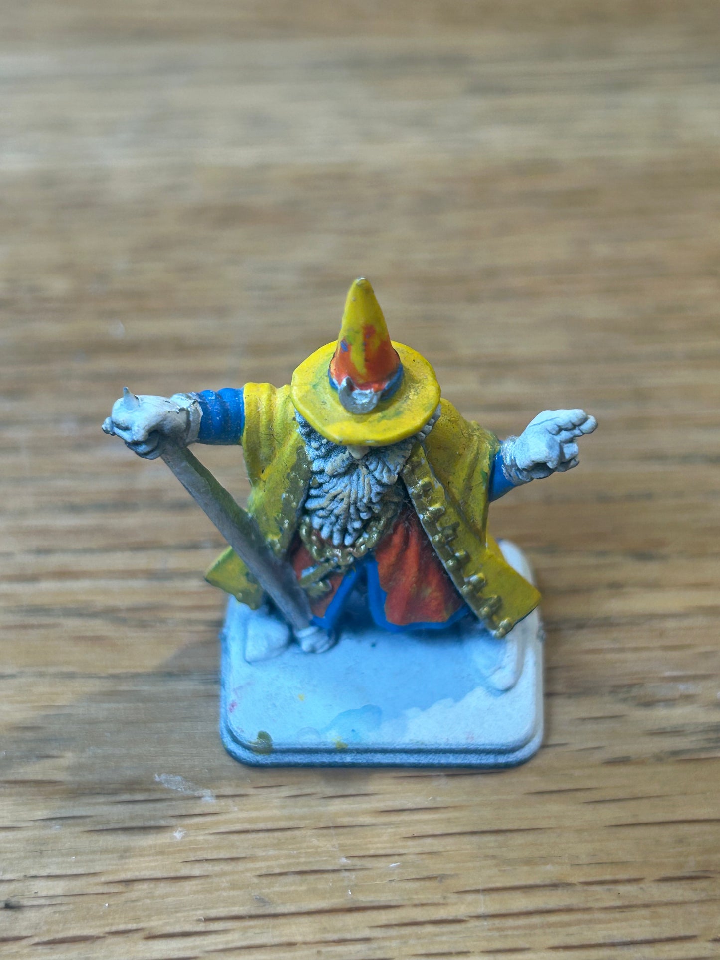 Warhammer Quest Zanrath Mage  - Wizards Of Morcar - Warhammer Fantasy GW (missing top of staff)