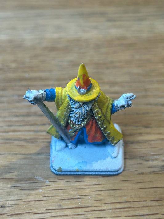 Warhammer Quest Zanrath Mage  - Wizards Of Morcar - Warhammer Fantasy GW (missing top of staff)