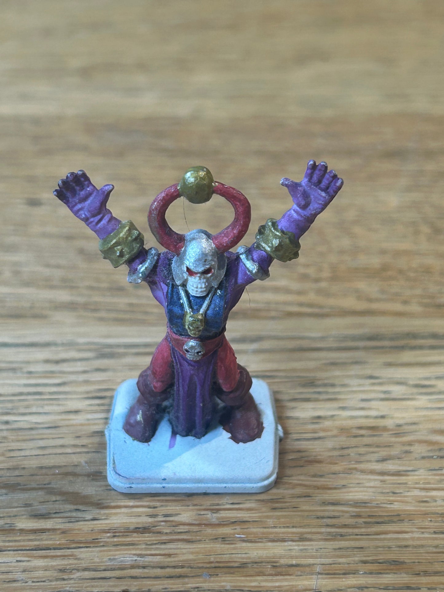 Heroquest Chaos Sorceror Evil Wizard Plastic warhammer fantasy undead lich