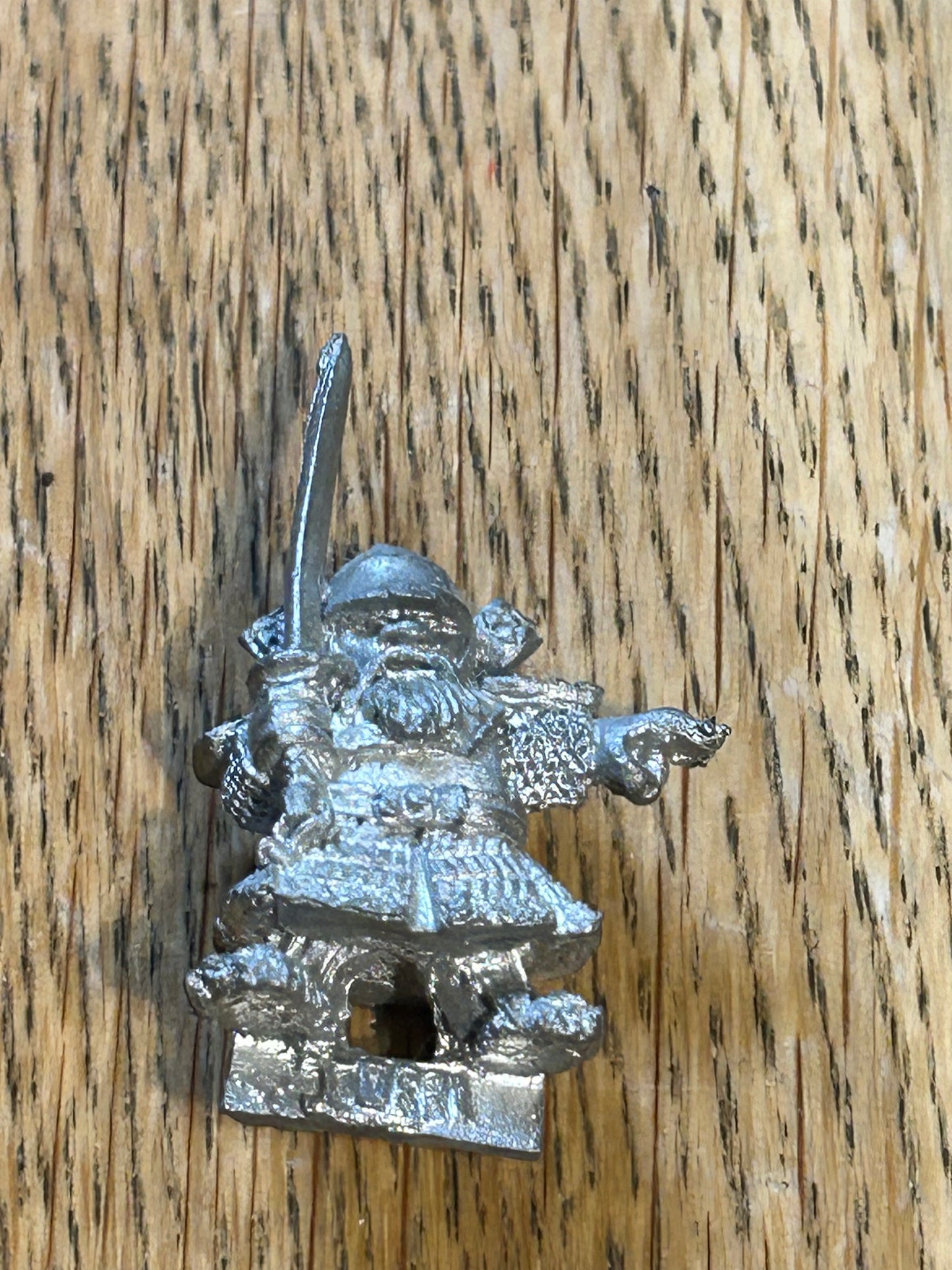 Dwarf Samurai (Rashasawa) metal 1980’s Adventurer Warhammer Games Workshop