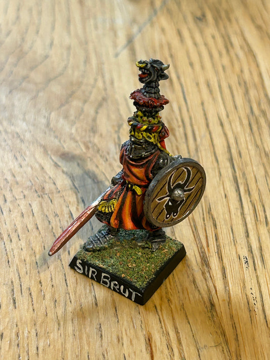 Warhammer Fantasy Battles Hero Of The Empire Sir Brut 1987 Citadel bretonnian
