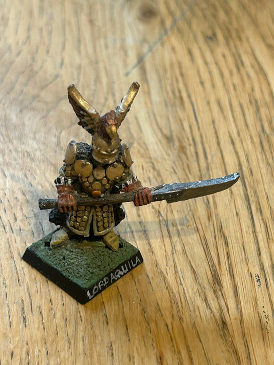 Citadel Warhammer fantasy  80s Heroic Fighter of the Known World Lord Aquila