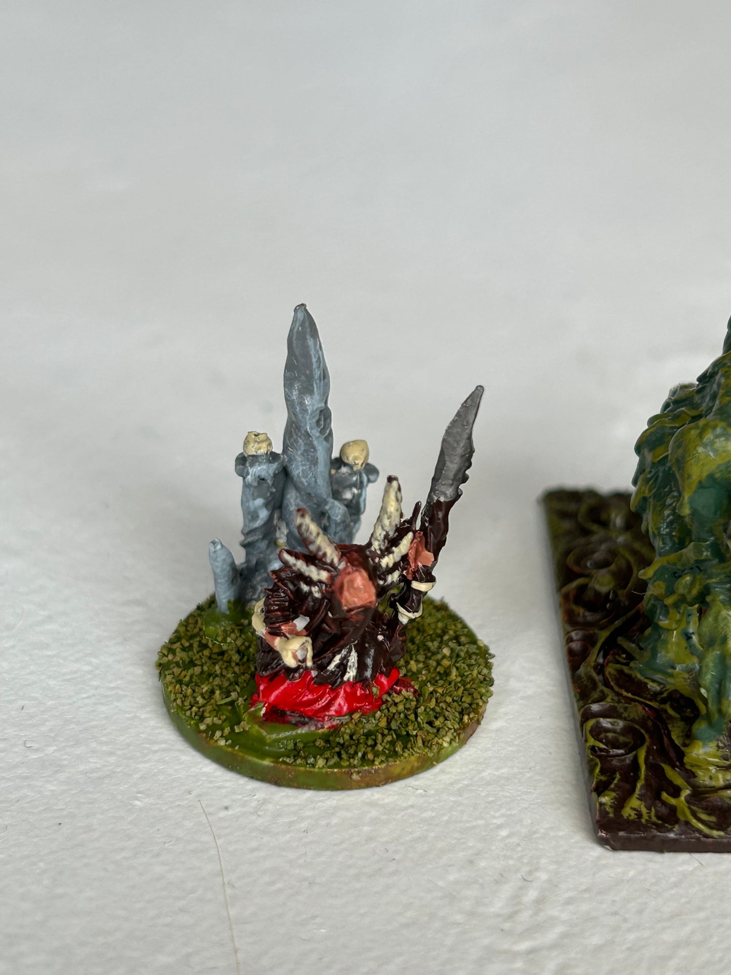 Warmaster Albion set with fenbeast, dark emissary, and truthsayer