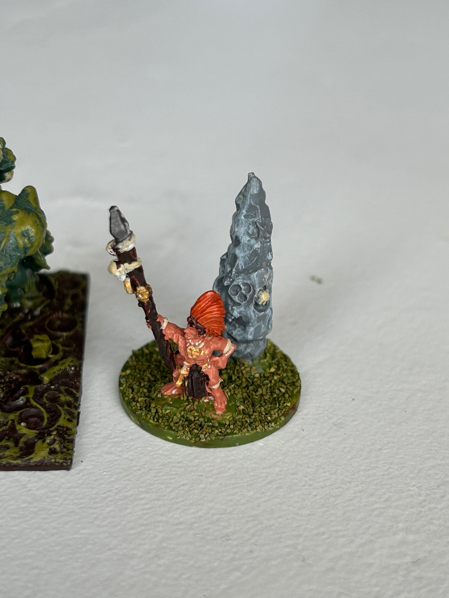 Warmaster Albion set with fenbeast, dark emissary, and truthsayer