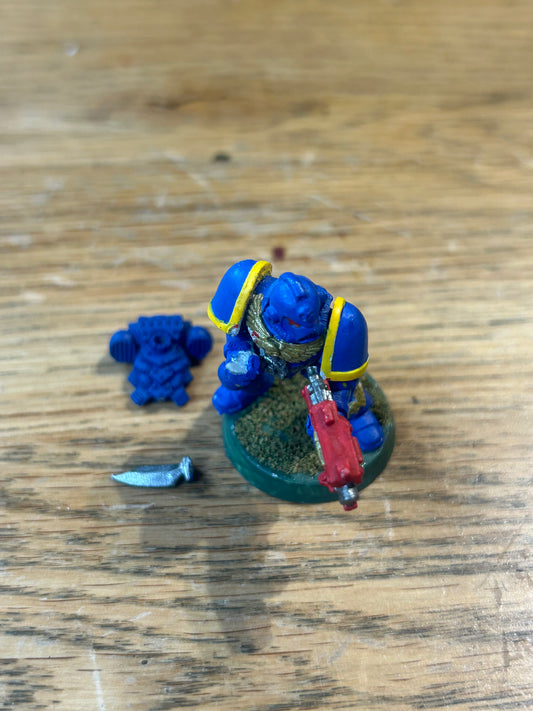 Classic Space Marine  - tactical marine Warhammer 40K Metal