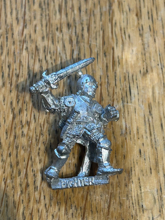 Citadel ADD2 advanced dungeons and dragons fighter with long sword mid level warhammer fantasy empire