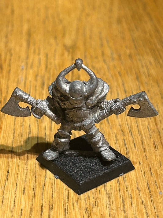 Warhammer Fantasy Chaos CH2 Chaos Warrior Slambo Metal