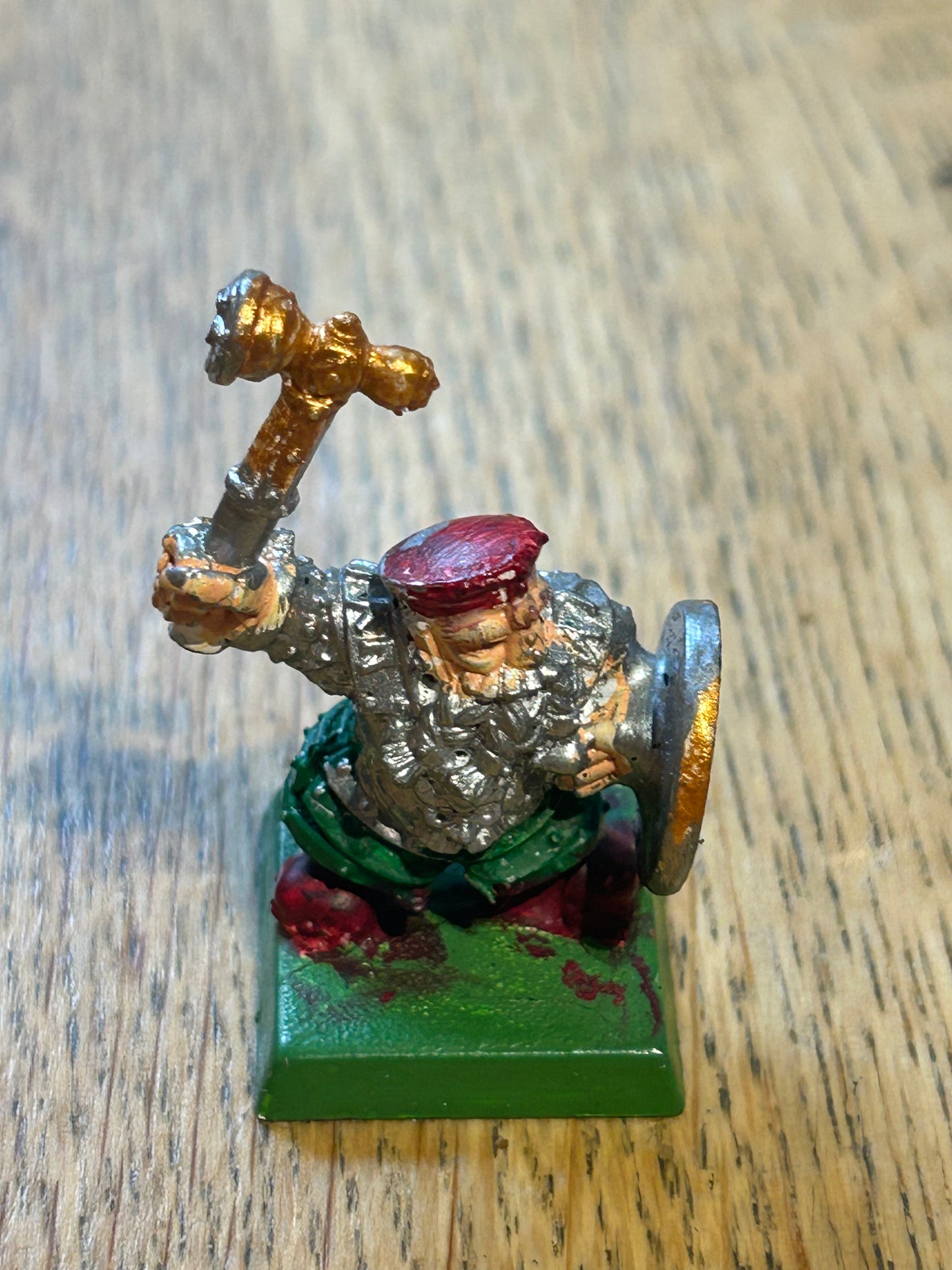 Warhammer fantasy dwarf iron breaker old world metal