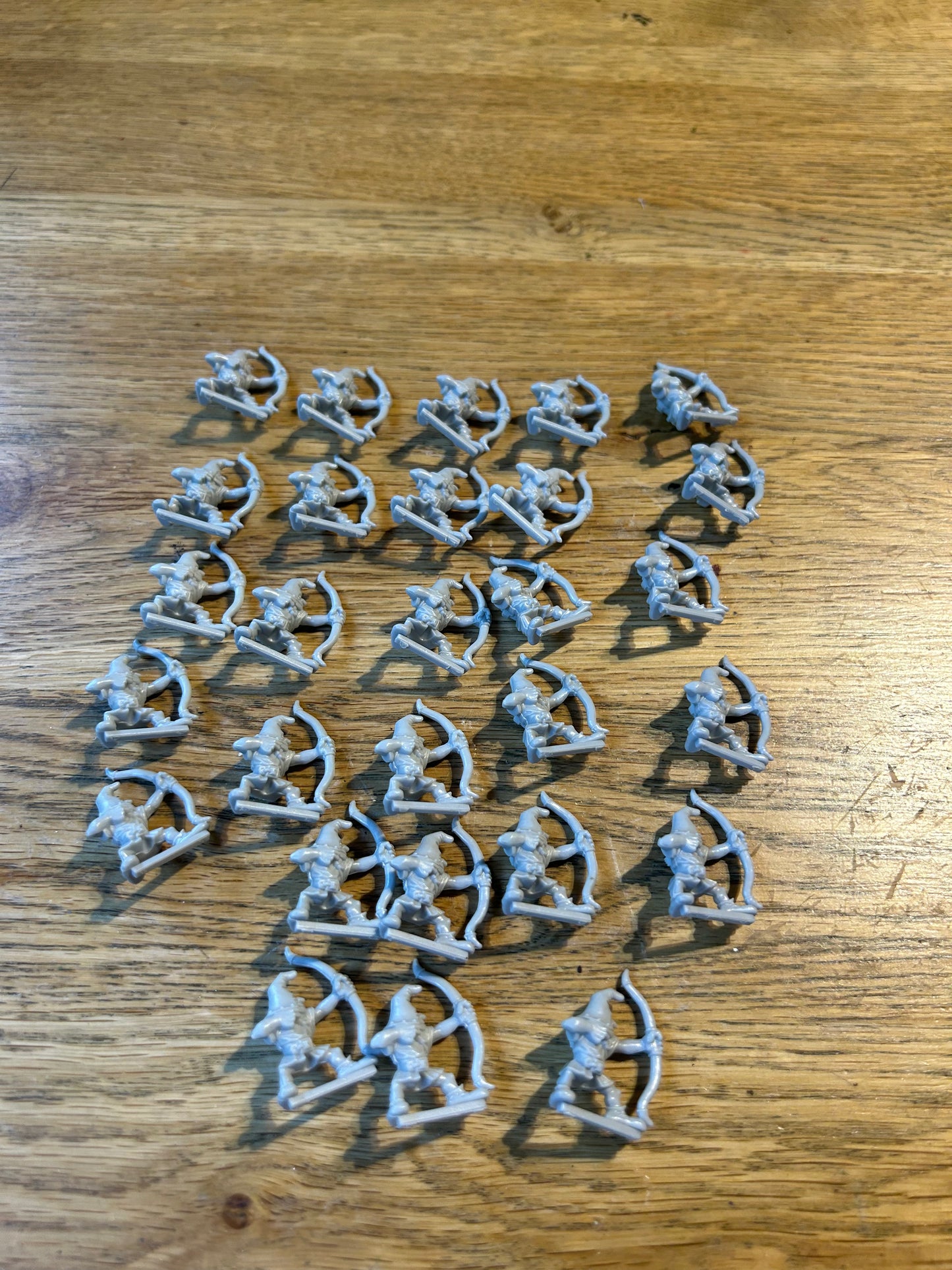 Warhammer fantasy 4th edition monopose night goblin archers x28